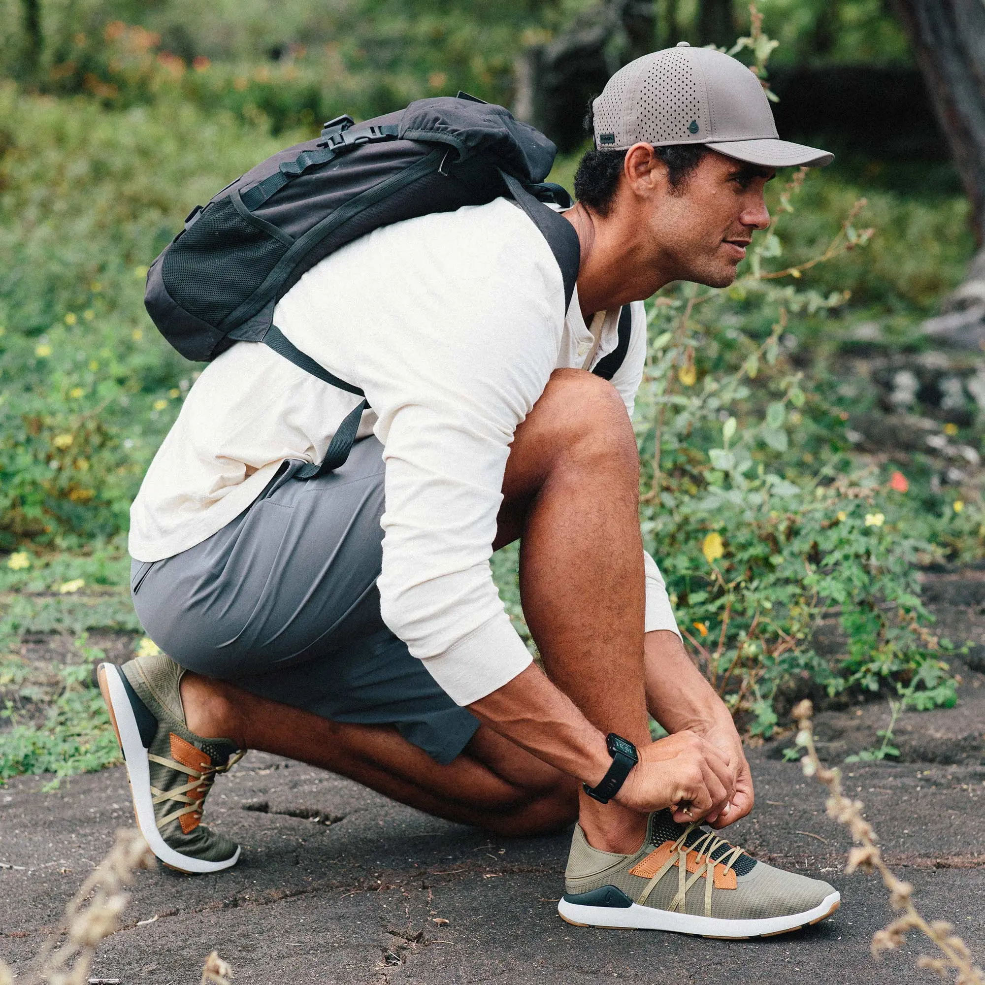 Mio L Men's Athletic Shoes - Hunter / Lava Rock - Image 6