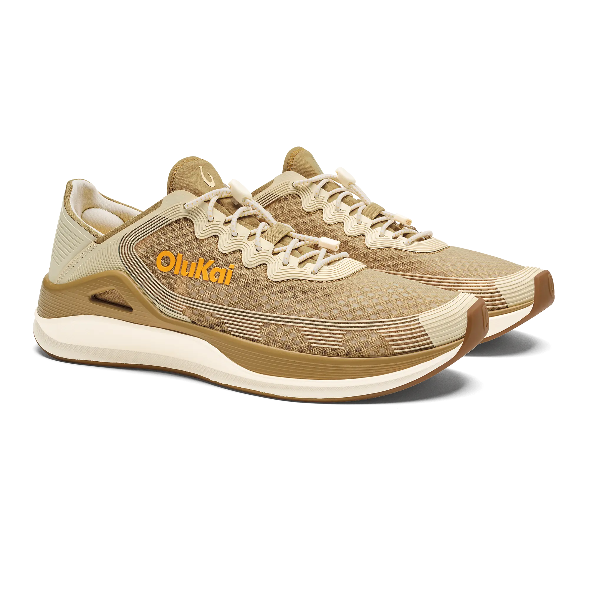 'Ahi Men's Water Boat Shoes - Tan / Tapa - Image 8