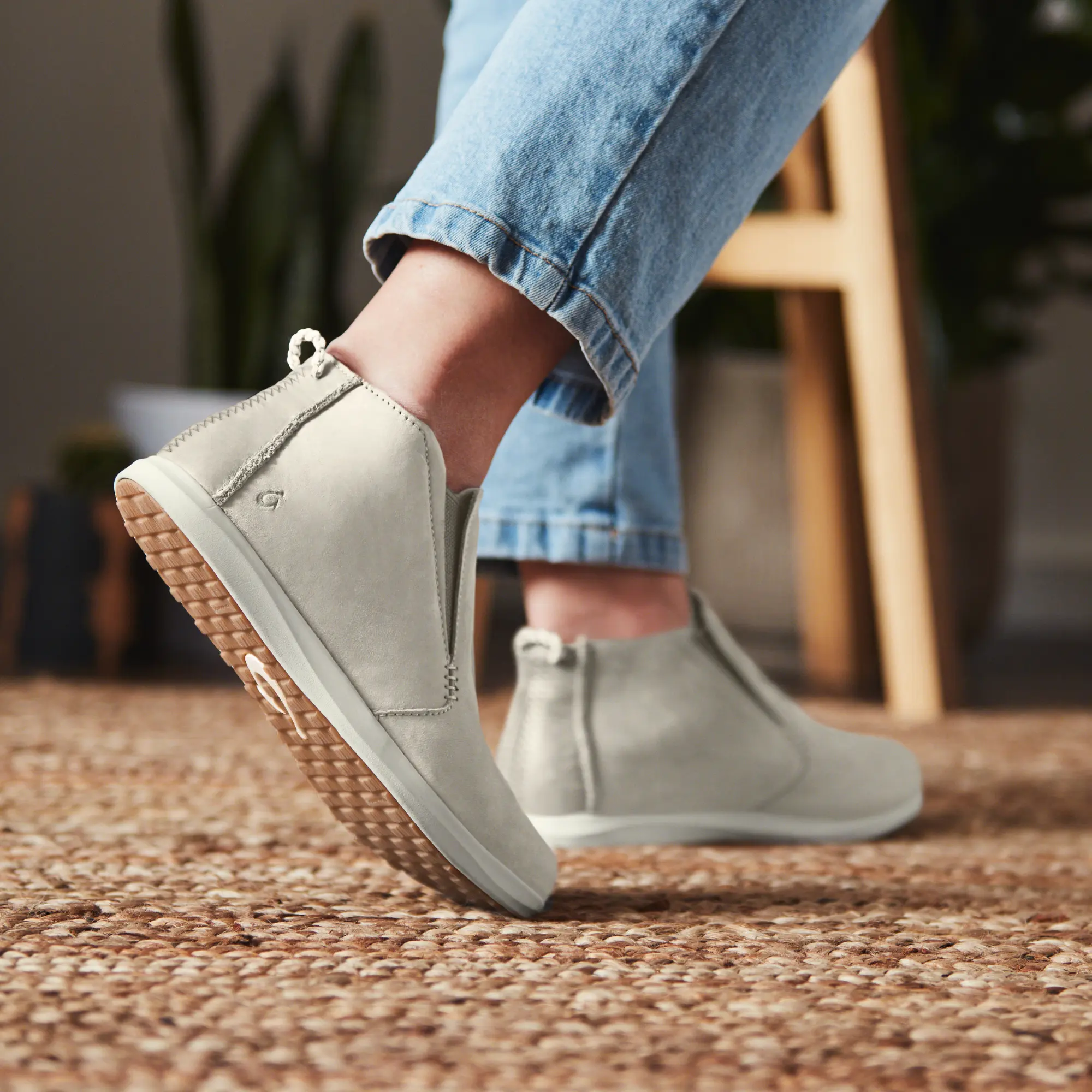 Hawai'iloa Manu Hope Women's Booties- Chalk / Off White - Image 6