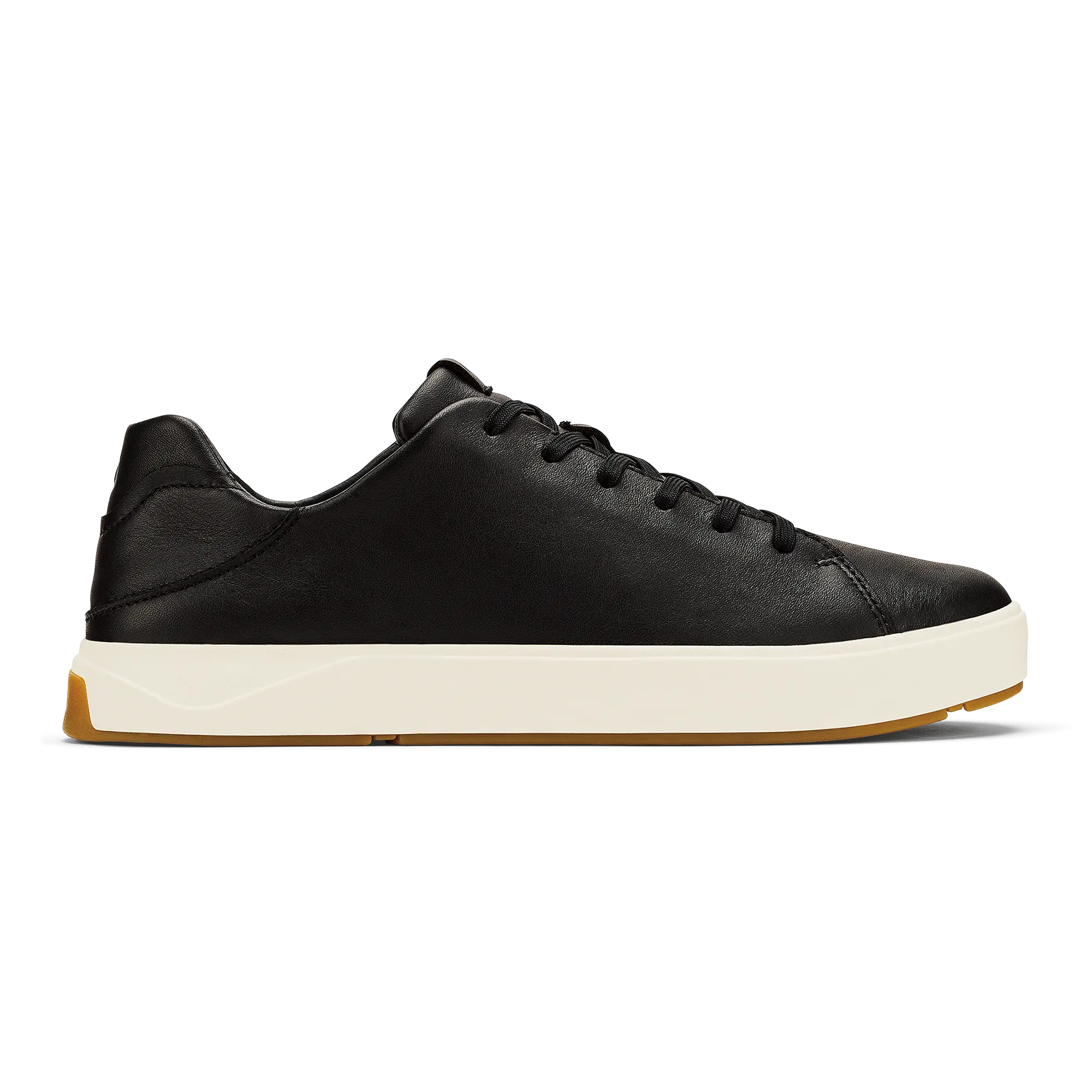 Lae'ahi L   'Ili Men's Leather Sneakers - Onyx