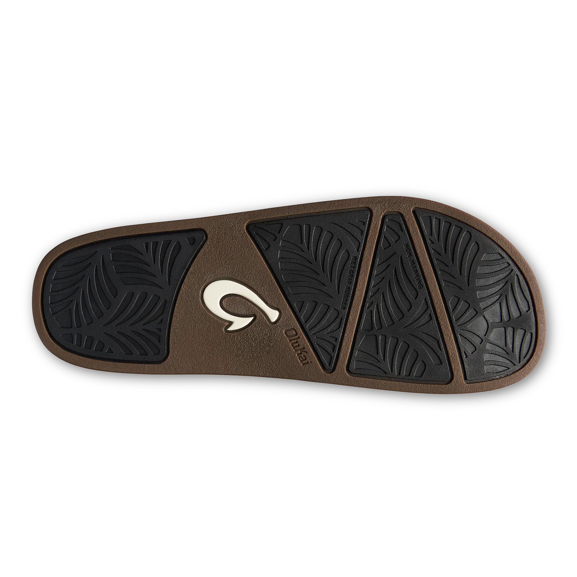 K mola Women's Leather Slide Sandals - Black - Image 8