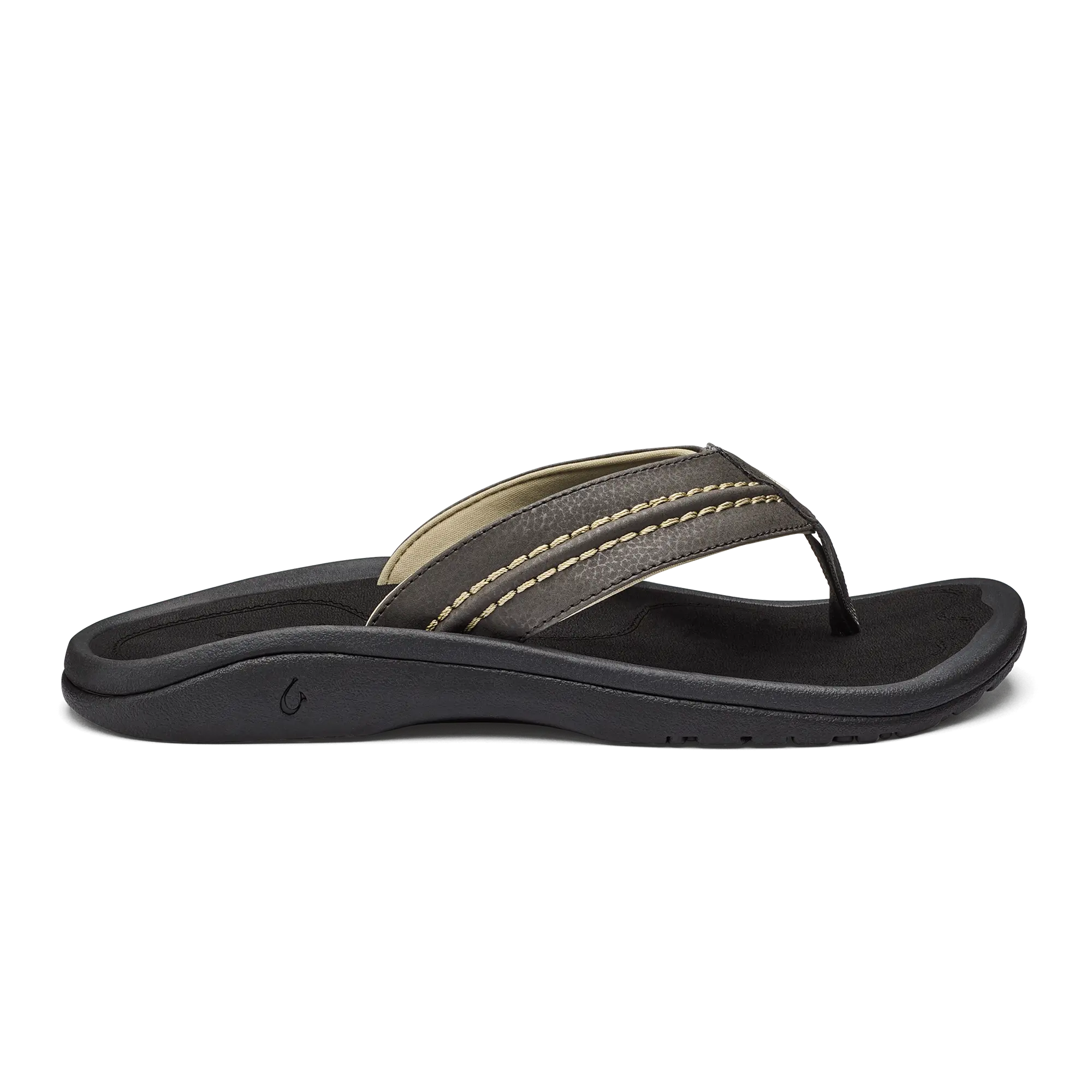 Hokua Men's Beach Sandals - Kona / Onyx