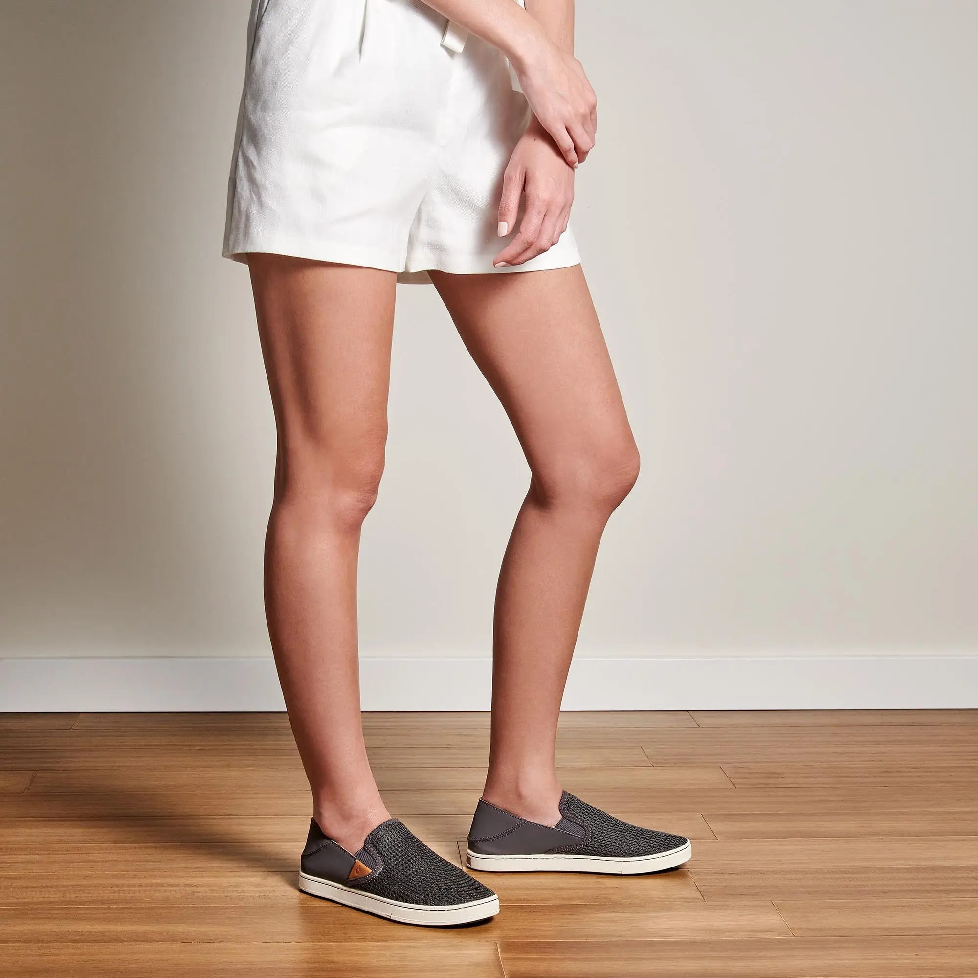 Pehuea Women's Breathable Slip-On Sneakers - Pavement - Image 6