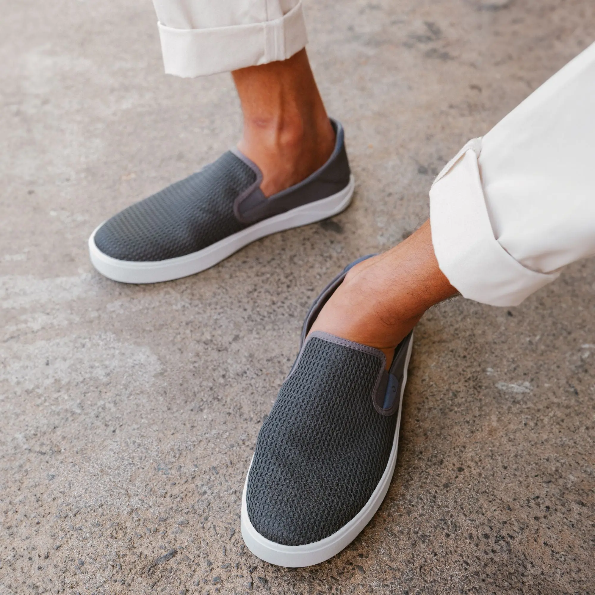 Lae'ahi Men's Slip-On Sneakers - Pavement - Image 2