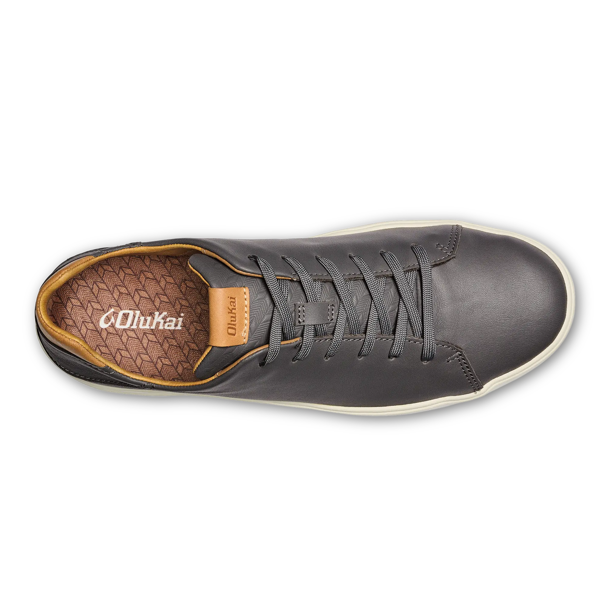 Lae'ahi L 'Ili Men's Leather Sneakers - Stone - Image 7