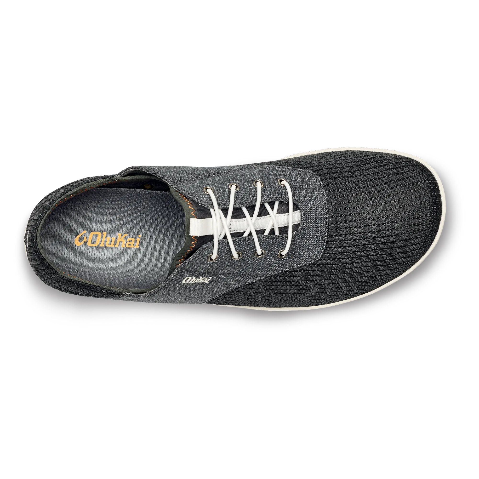 Nohea Moku Men's Boat Shoes - Dark Shadow - Image 5
