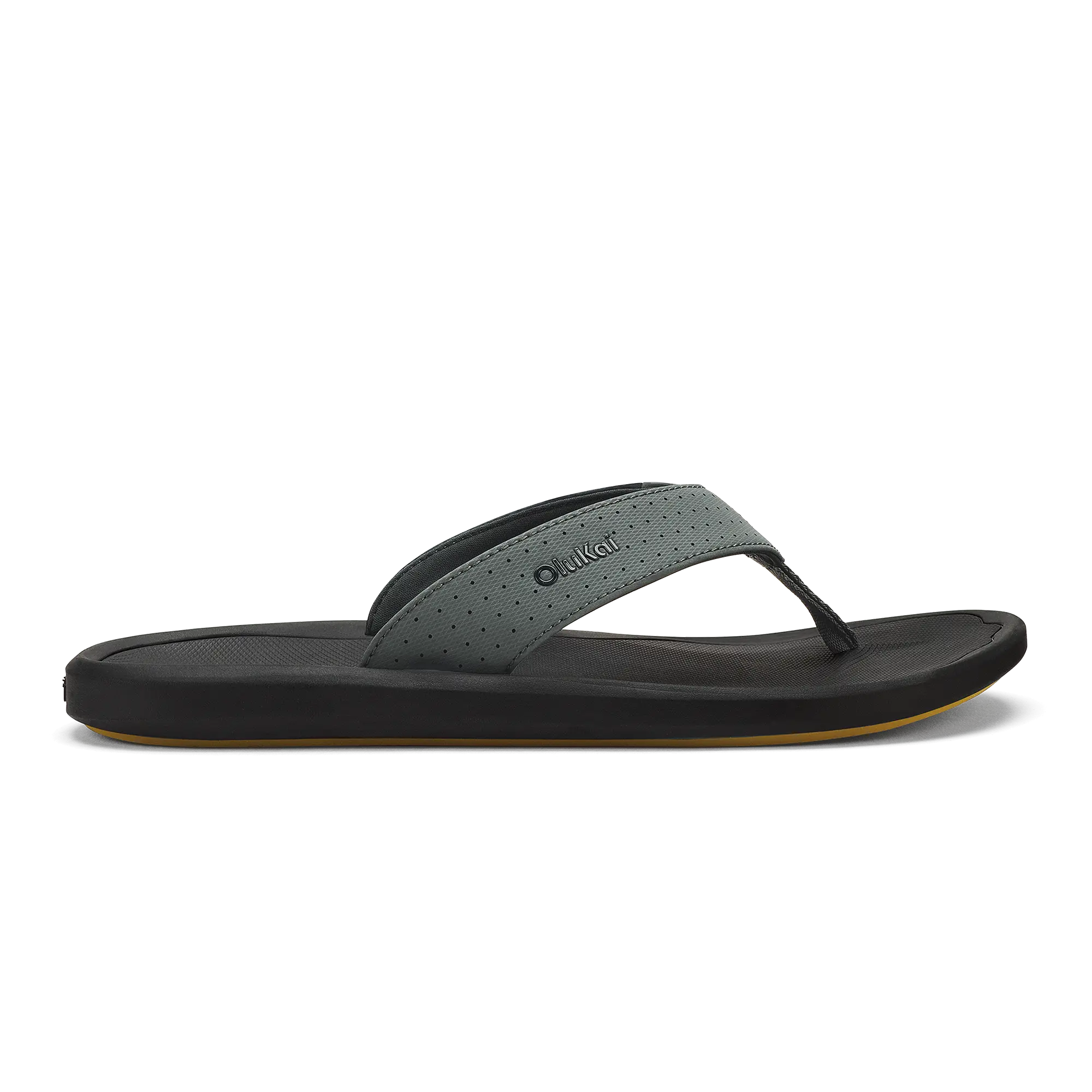 Ki'i Men's Water Ready Beach Sandals - Rock / Lava Rock