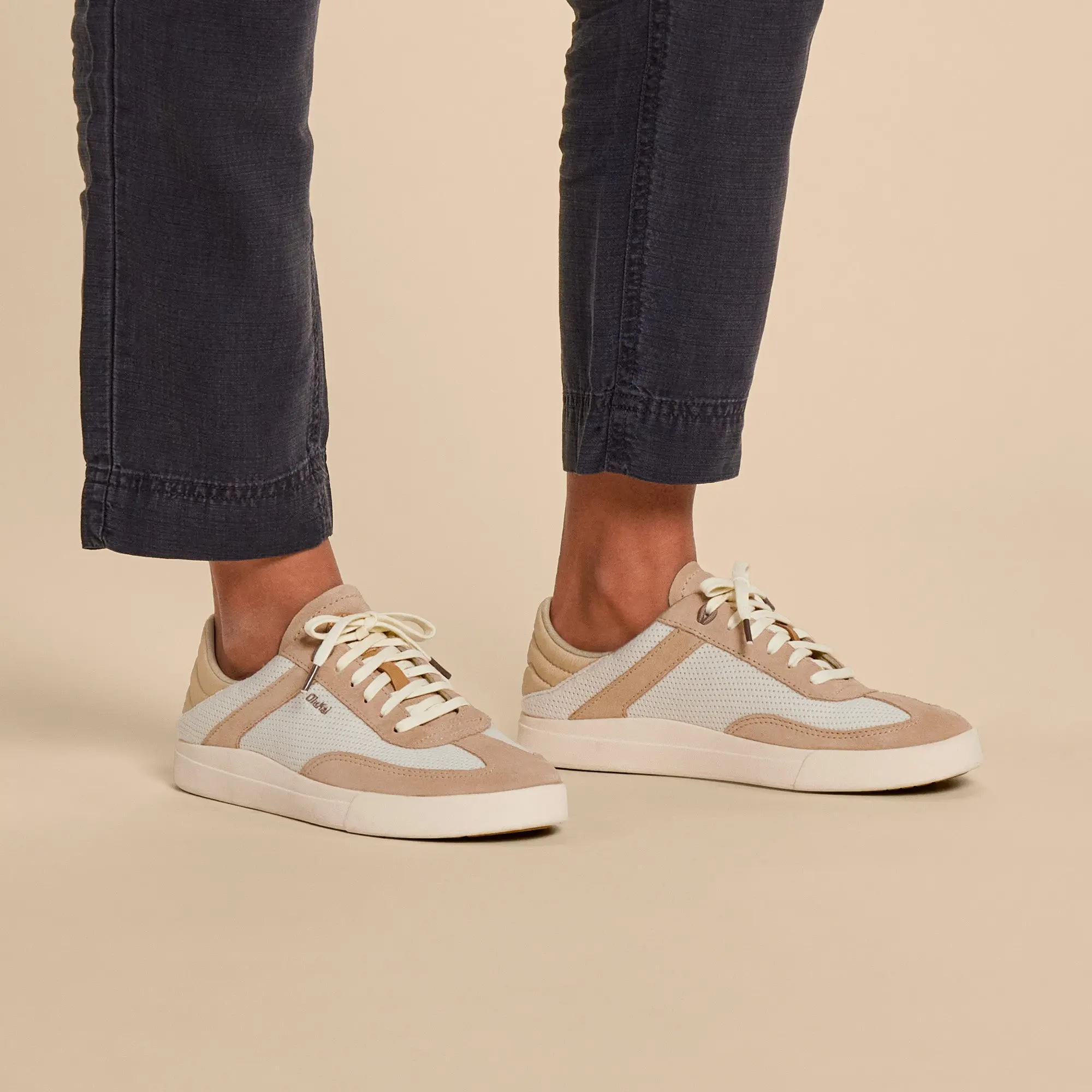 Ki lea Women's Sneaker Shoes - Tan / Tapa - Image 2
