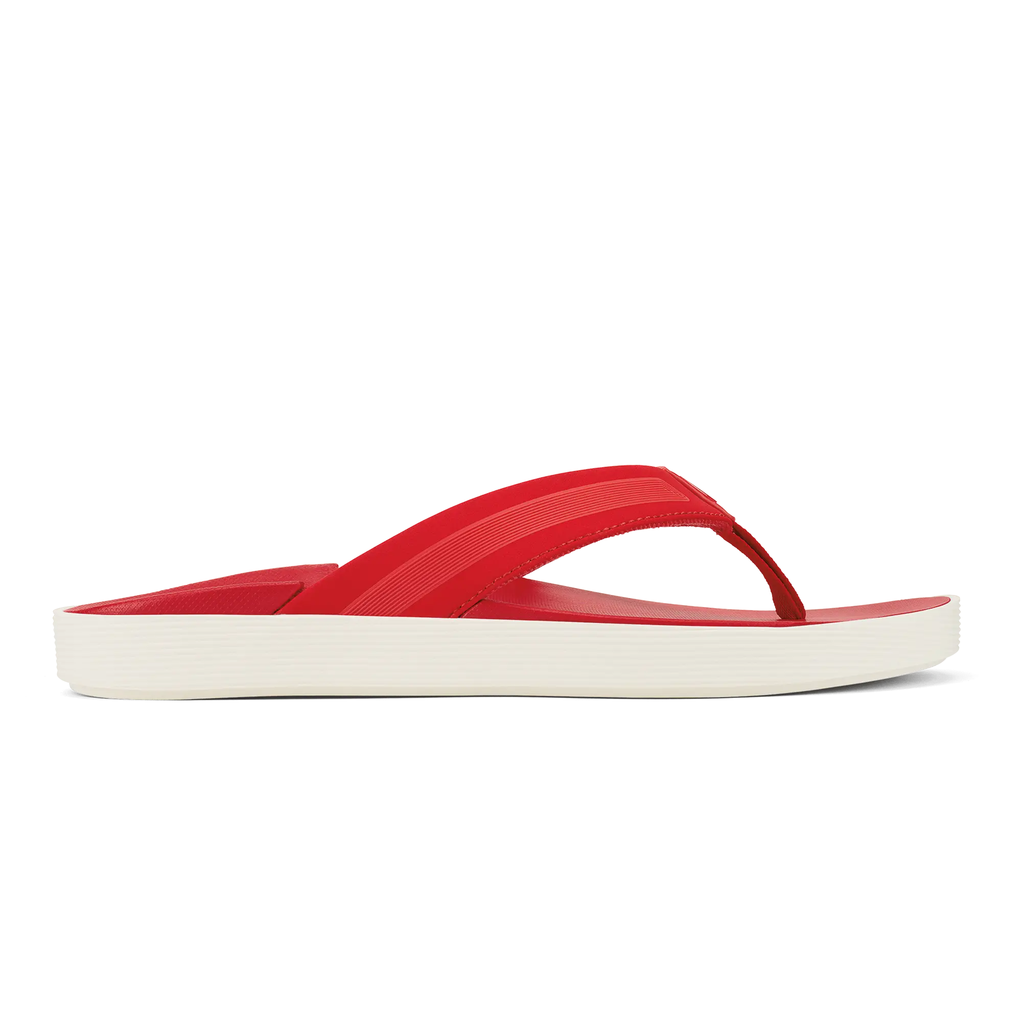 Leeward Men's Water Ready Beach Sandals - Red Lava