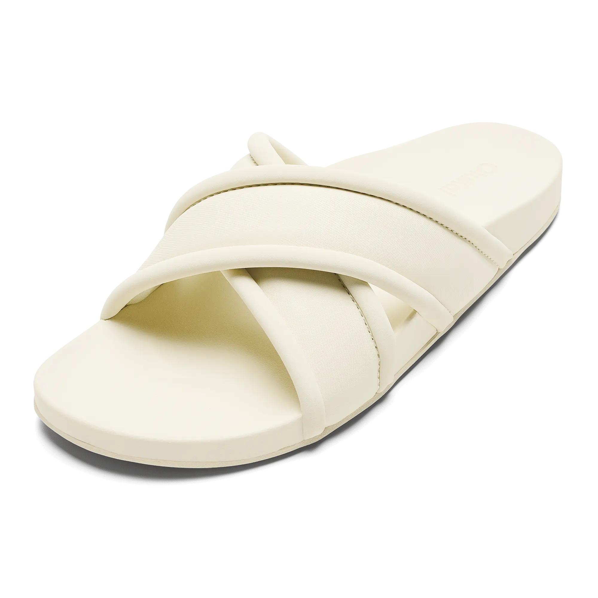 Ani Women's Beach Slide Sandals - White Sand - Image 5
