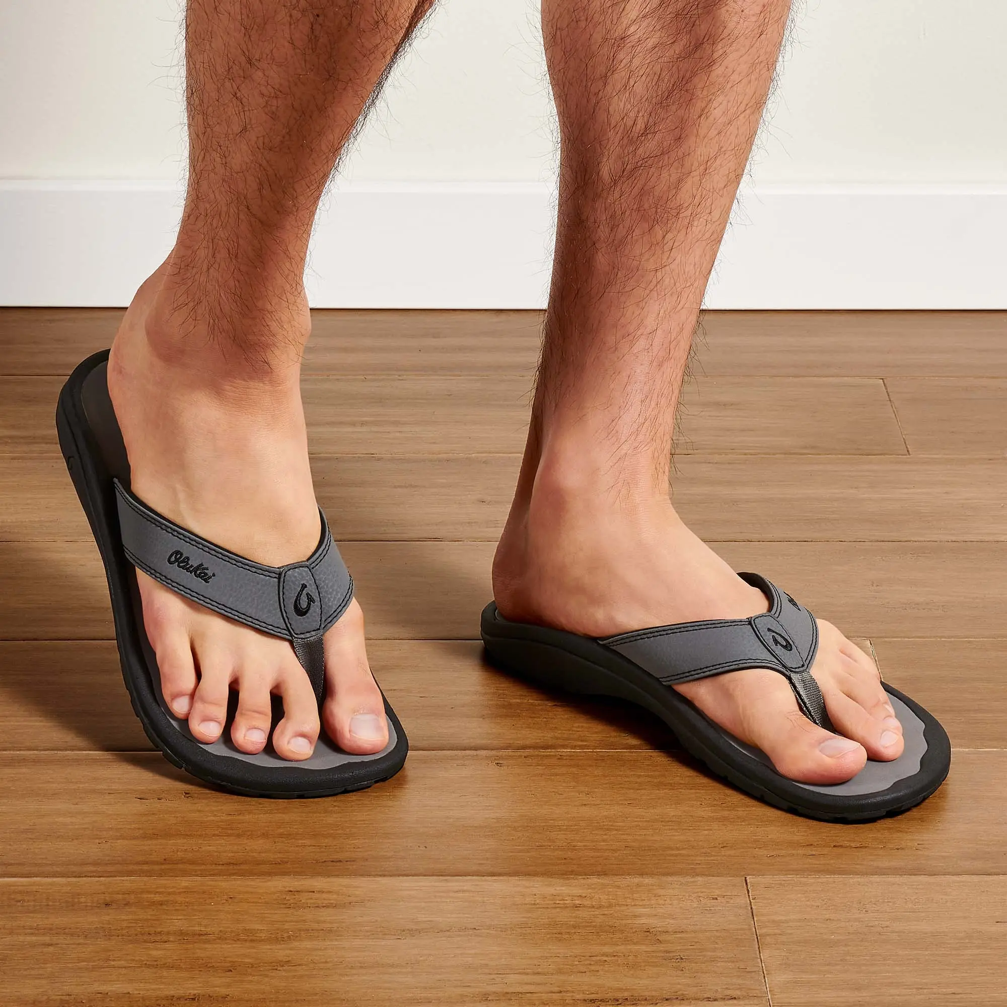 'Ohana Men's Best Selling Beach Sandals - Stone - Image 5