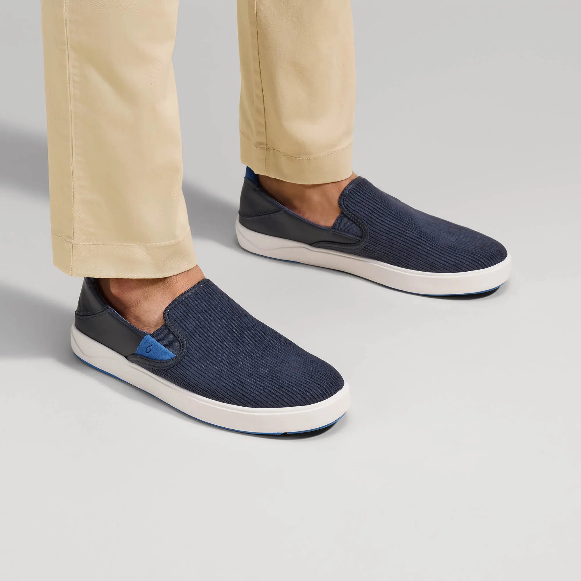 Lae'ahi Kapa Men's Slip-On's - Trench Blue / Channel Blue - Image 2