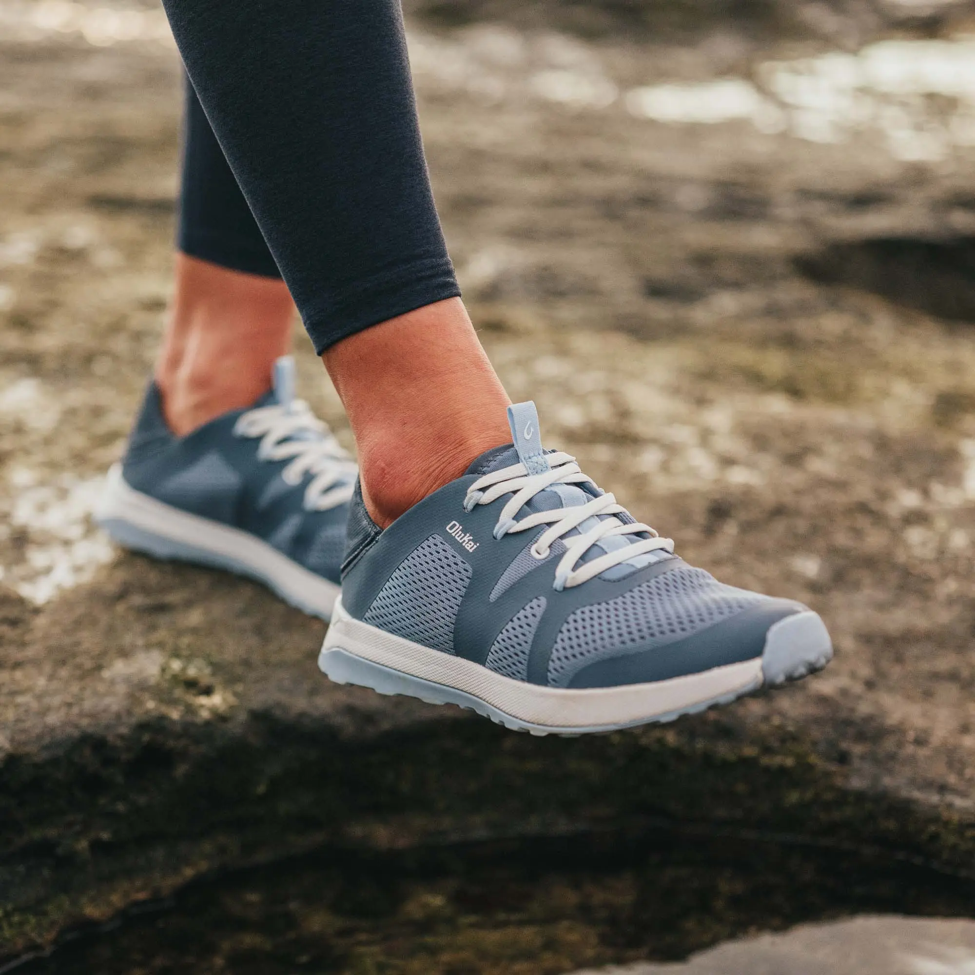 Huia Women's Athleisure Shoes - Vintage Blue / Sea Ice - Image 4