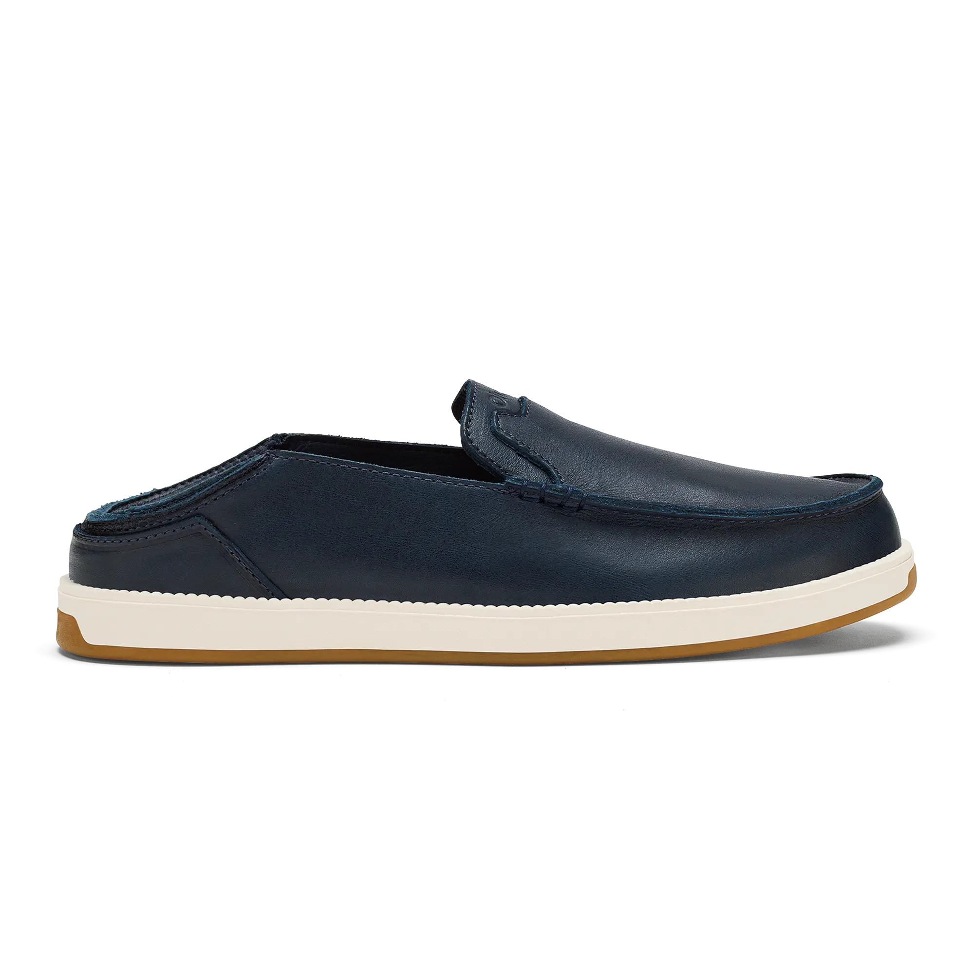 K kaha Nia Men's Suede Slip-On Shoes - Mood Indigo - Image 3