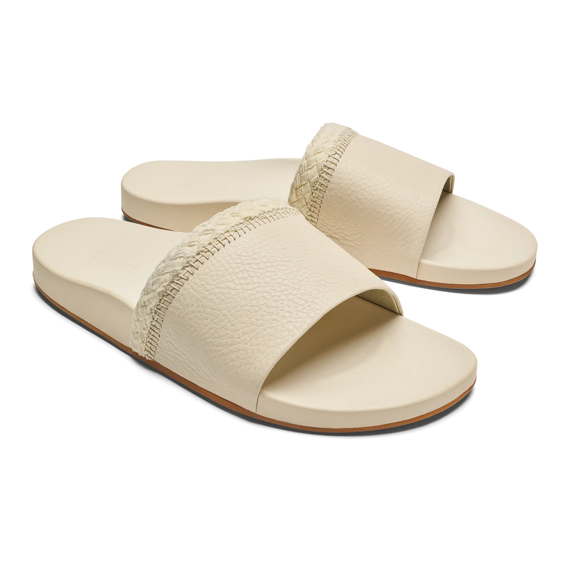 P kea Women's Slide Sandals - White Sand - Image 3