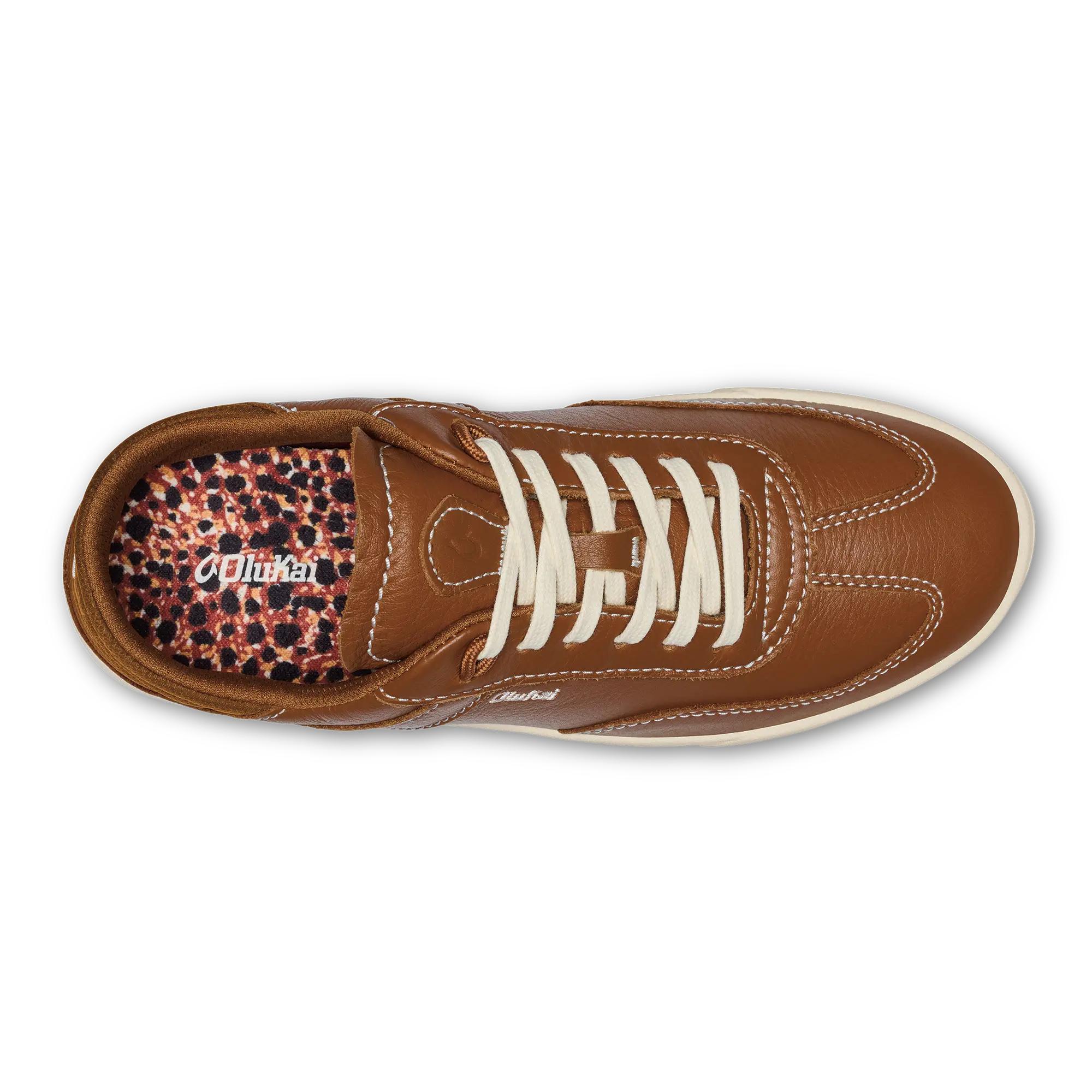 Ha 'upu Women's Leather Sneakers - Fox - Image 9
