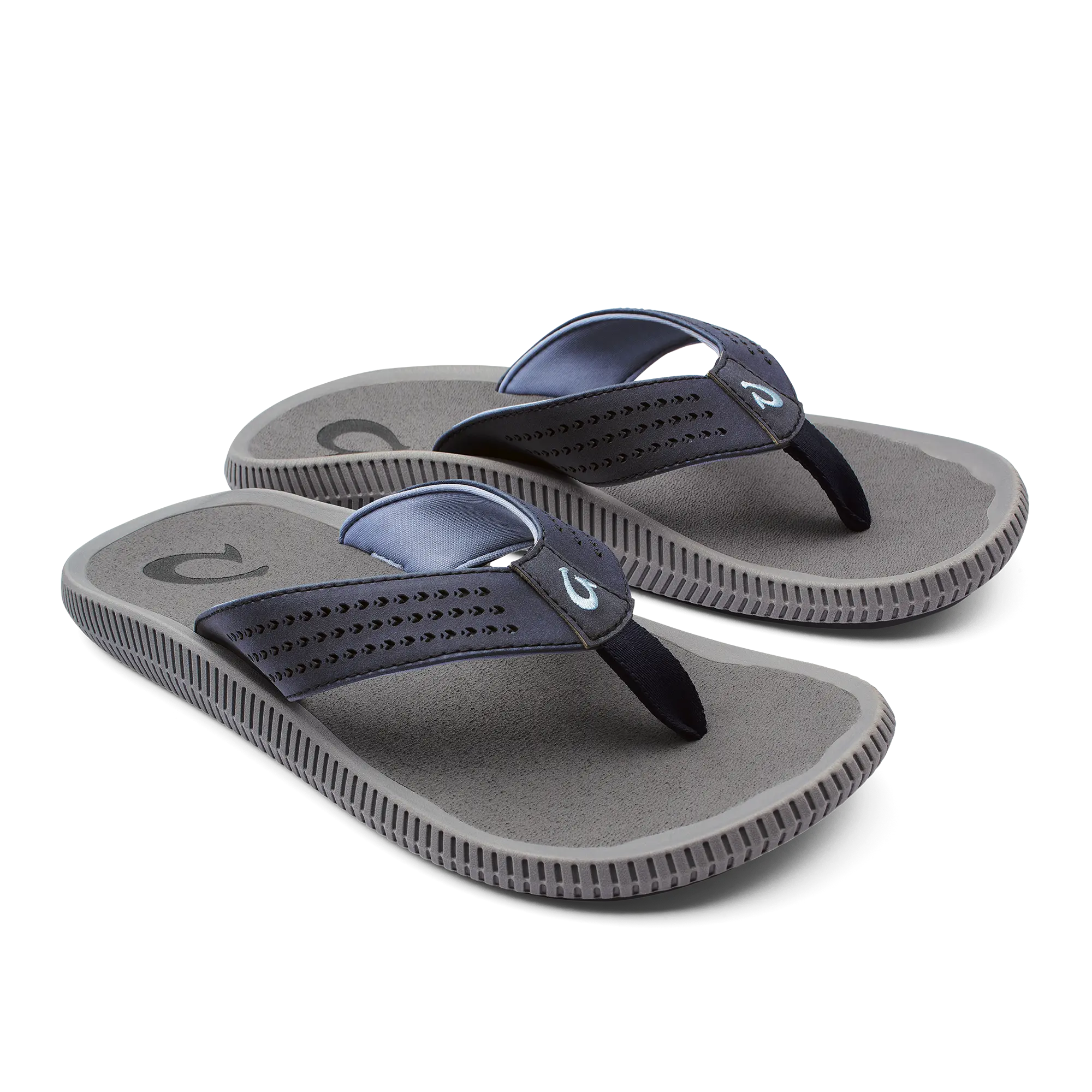 Ulele Men's Beach Sandals - Blue Depth / Charcoal - Image 5