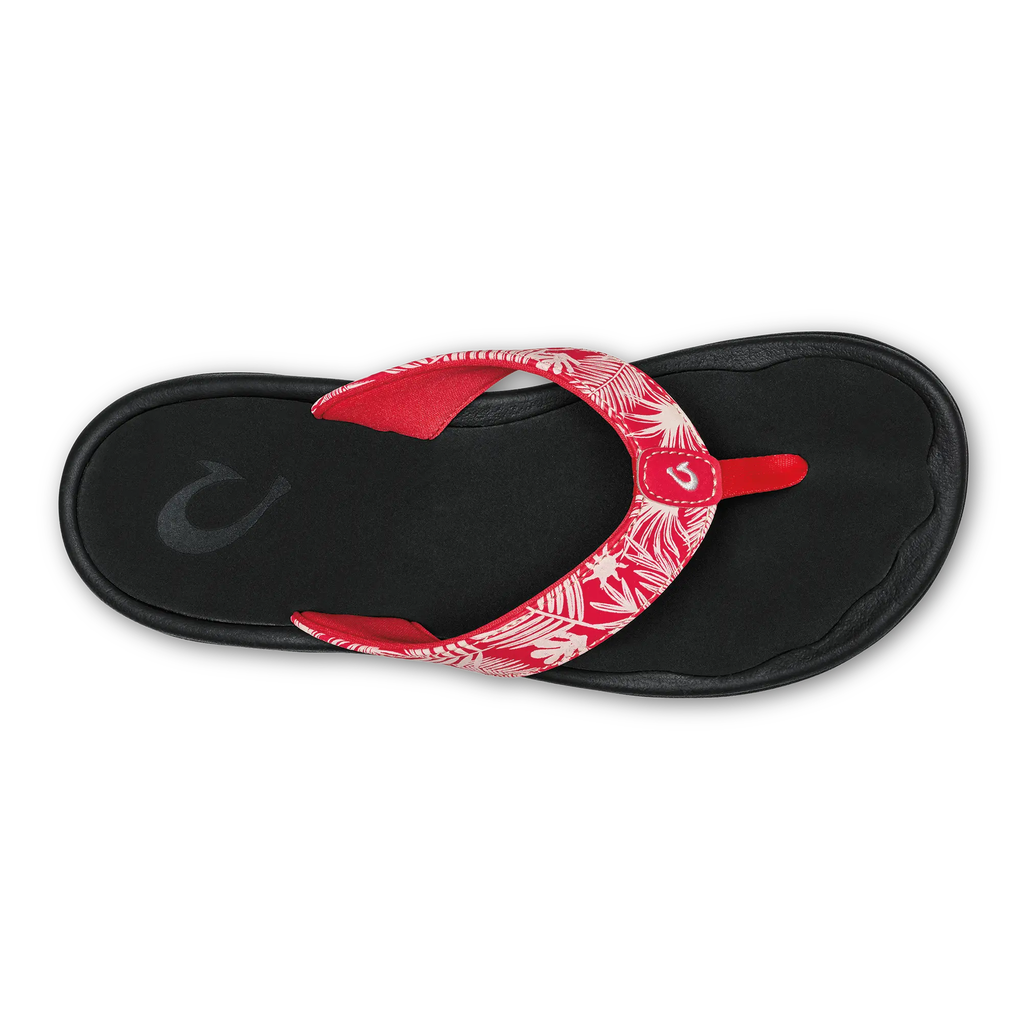 'Ohana Women's Beach Sandals - Lehua Flower / Onyx - Image 5