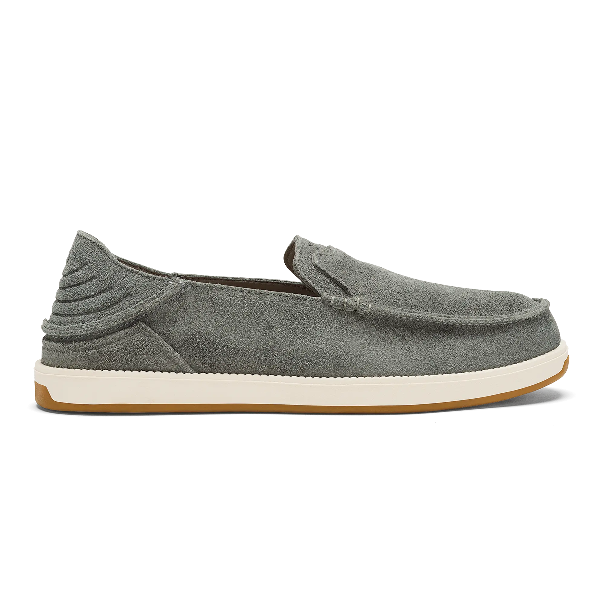 K  kaha Nia Men's Suede Slip-On Shoes - Ash