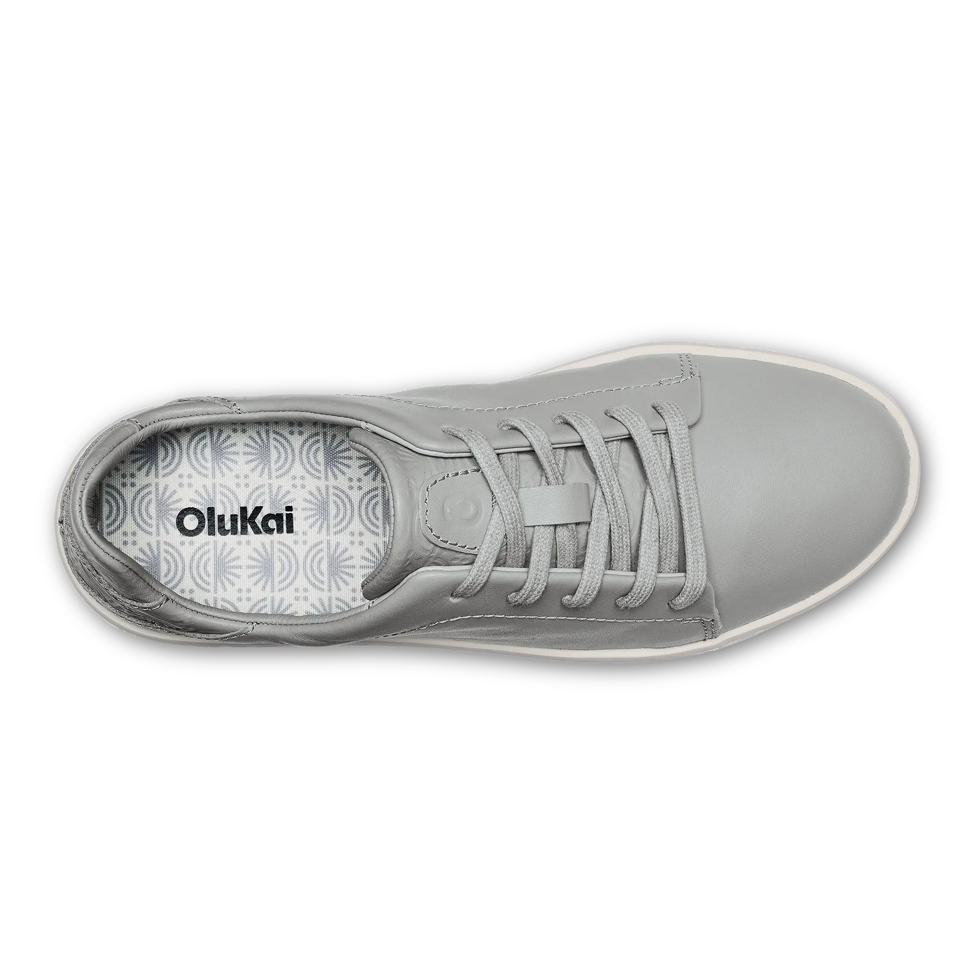 Pehuea L 'Ili Women's Leather Sneakers - Ash - Image 6