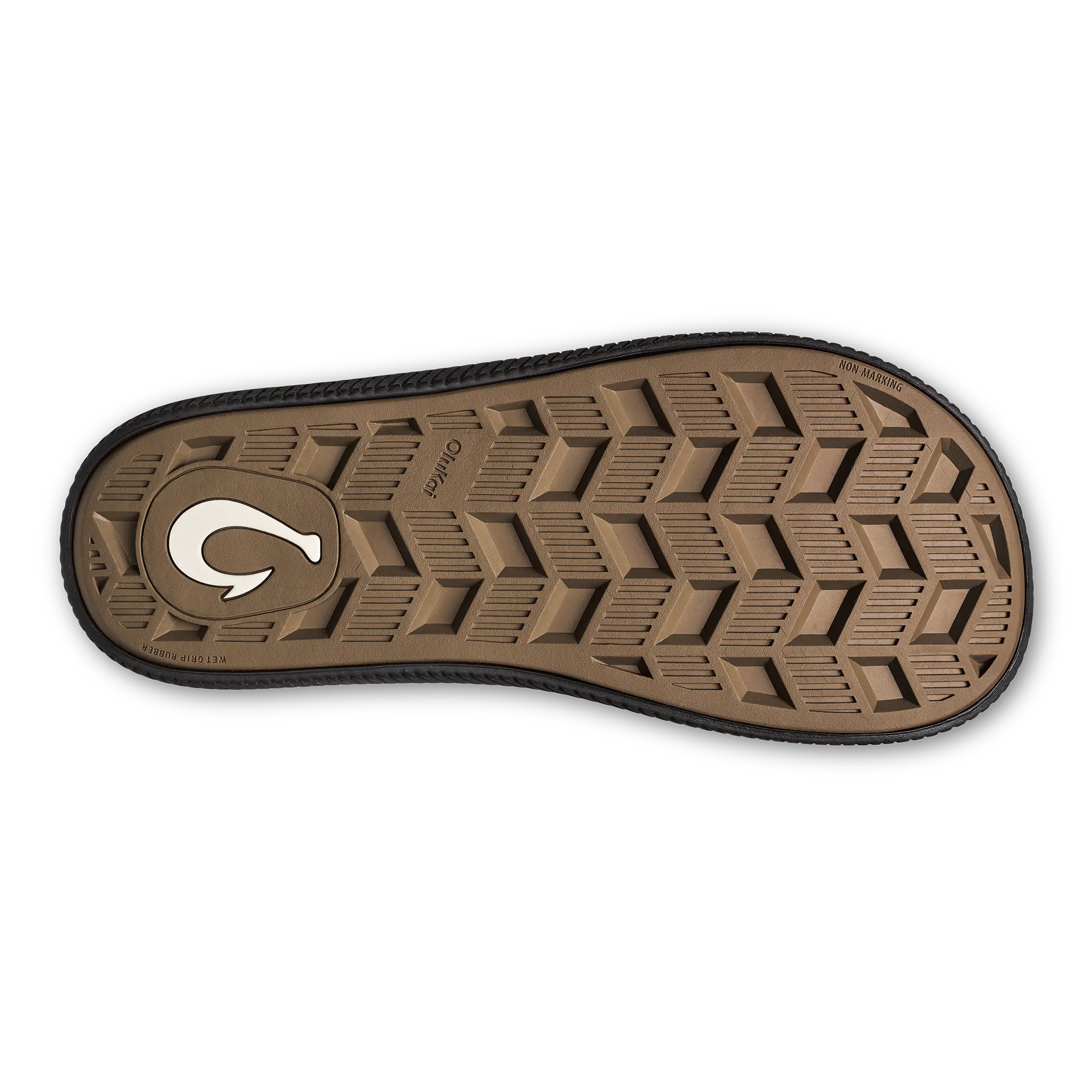Ulele Men's Beach Sandals - Blue Fog / Lava Rock - Image 4
