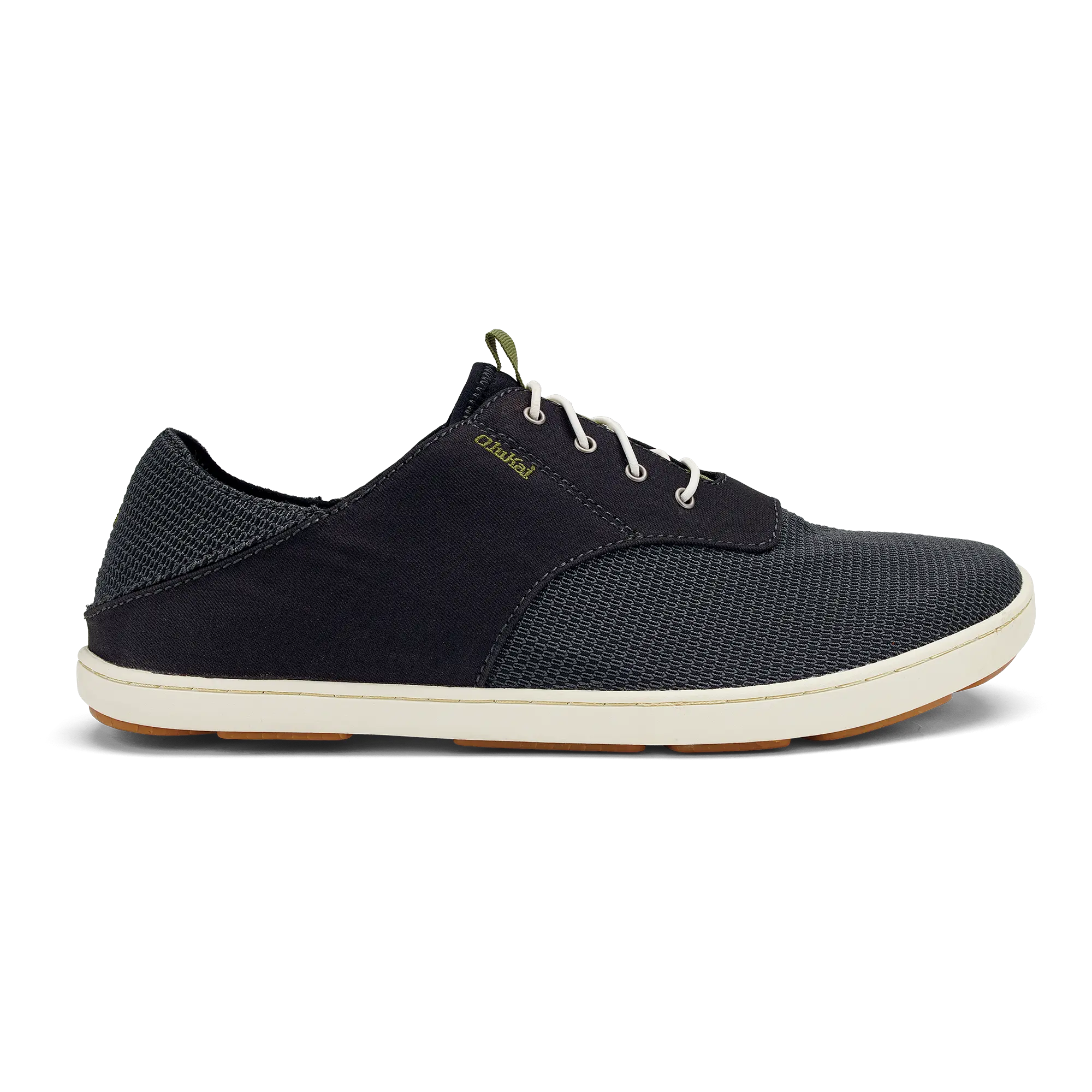 Nohea Moku Men's Boat Shoes - Black