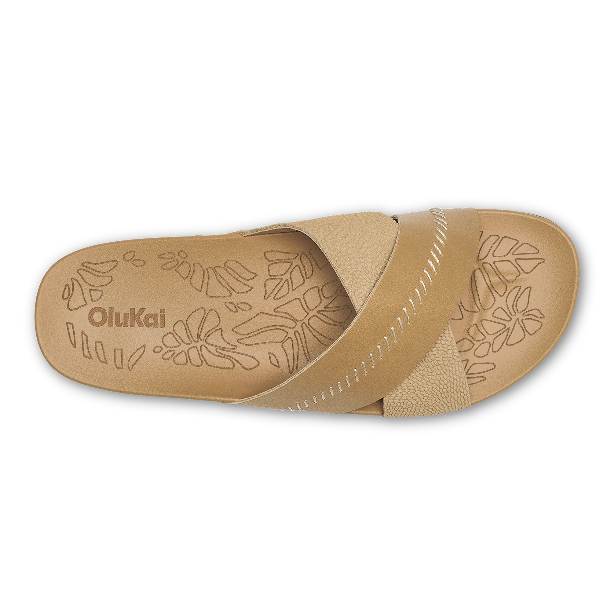 Kipe'a 'Olu Women's Slide Sandals - Warm Sand - Image 3