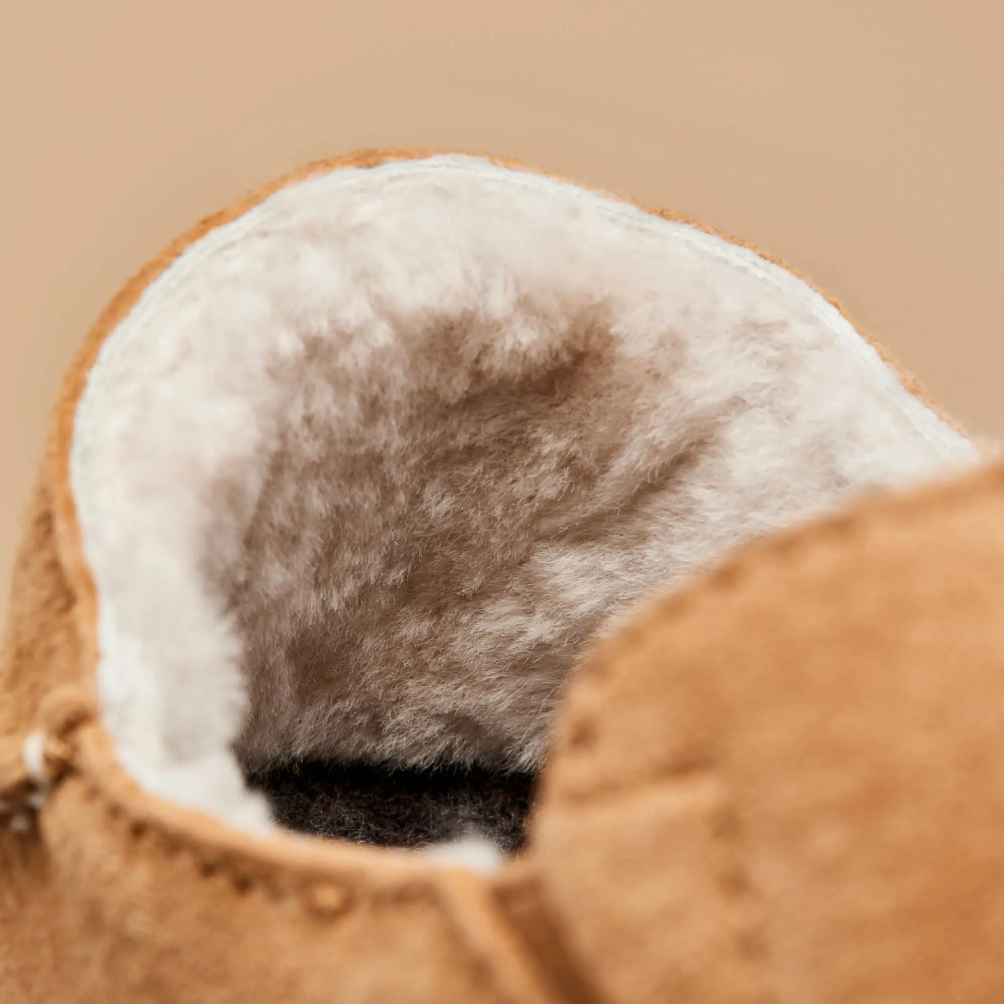 Nohea Women's Leather Slippers - Tan - Image 8