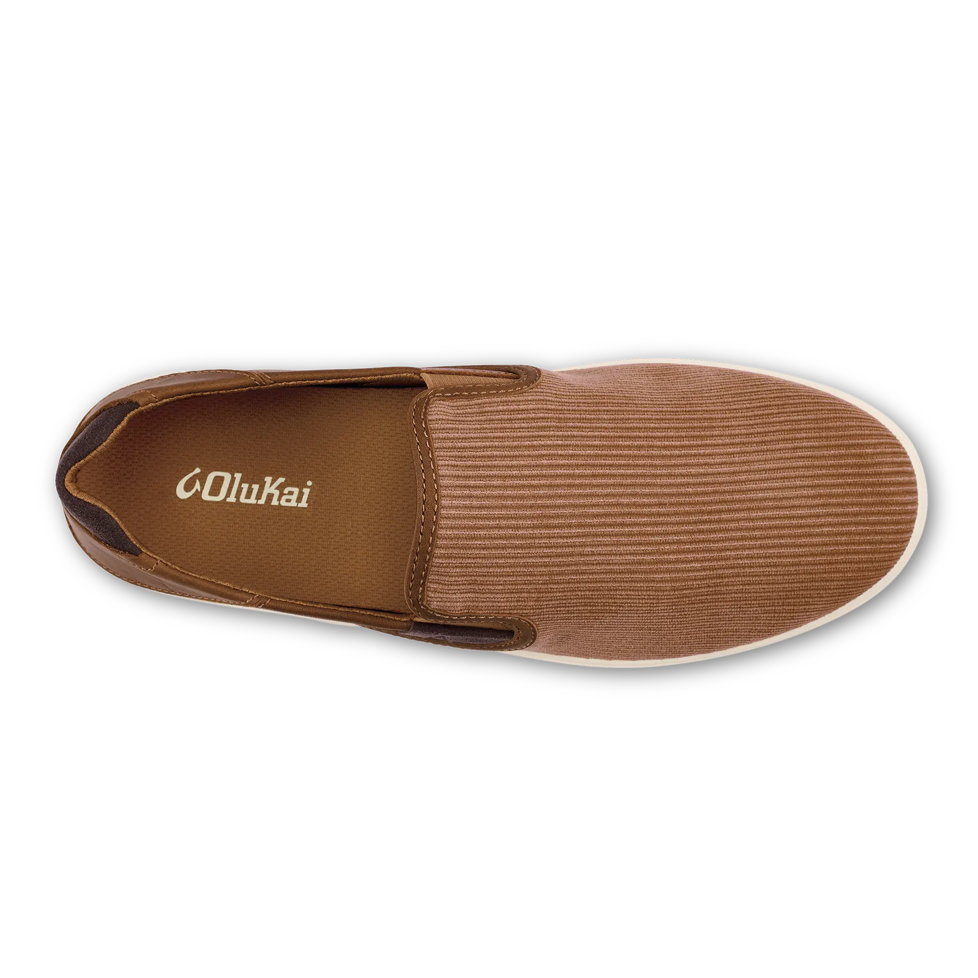 Lae'ahi Kapa Men's Slip-On Sneakers - Tan / Dark Wood - Image 6