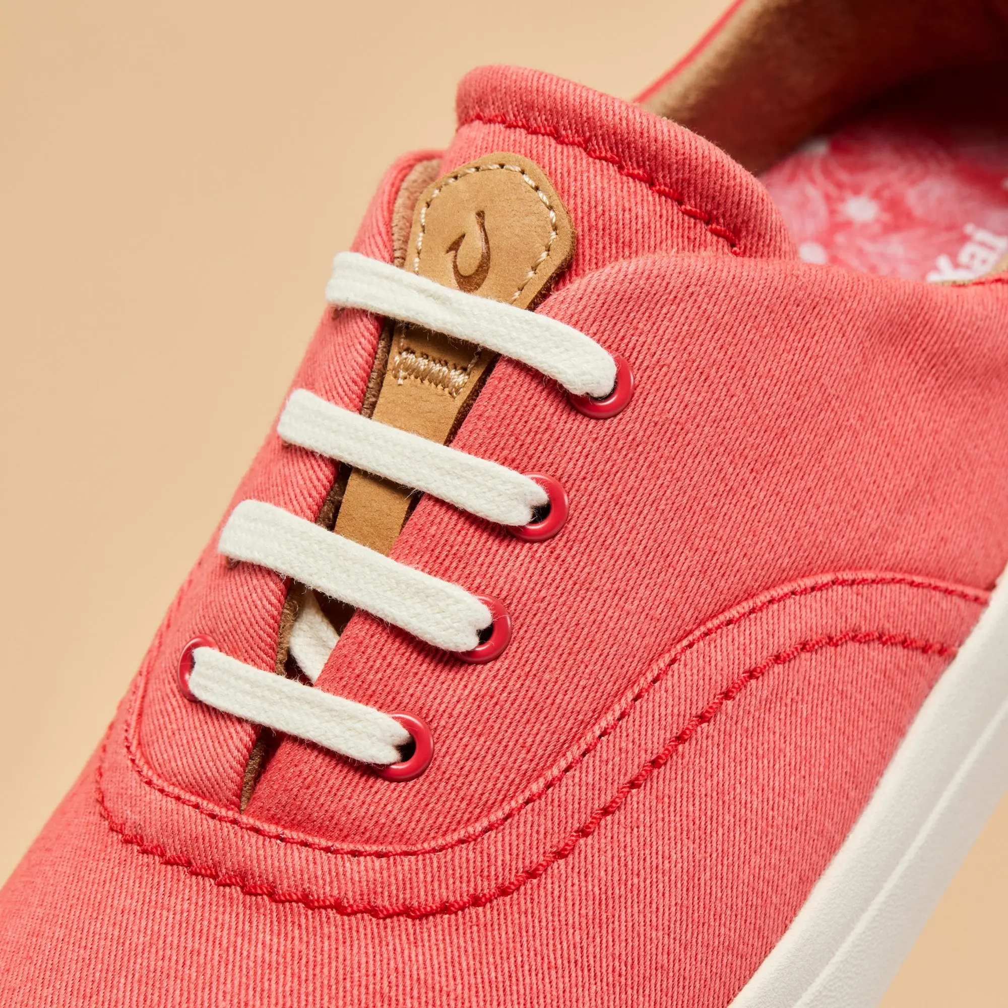 Kohu Women's Lightweight Canvas Sneakers - Lehua Flower - Image 3