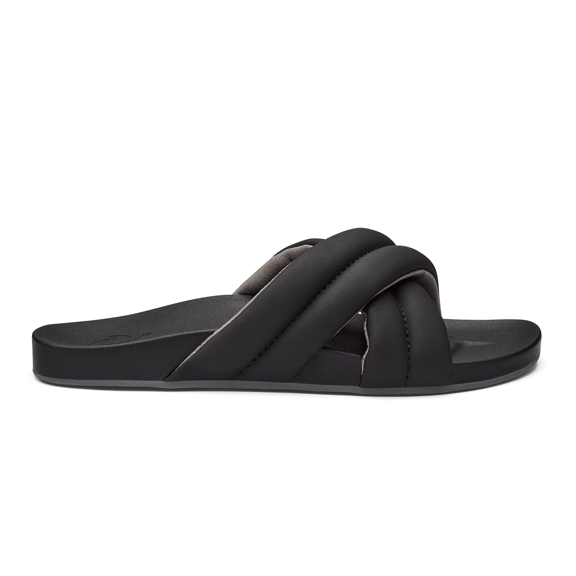 Hila Women's Beach Slide Sandals - Black
