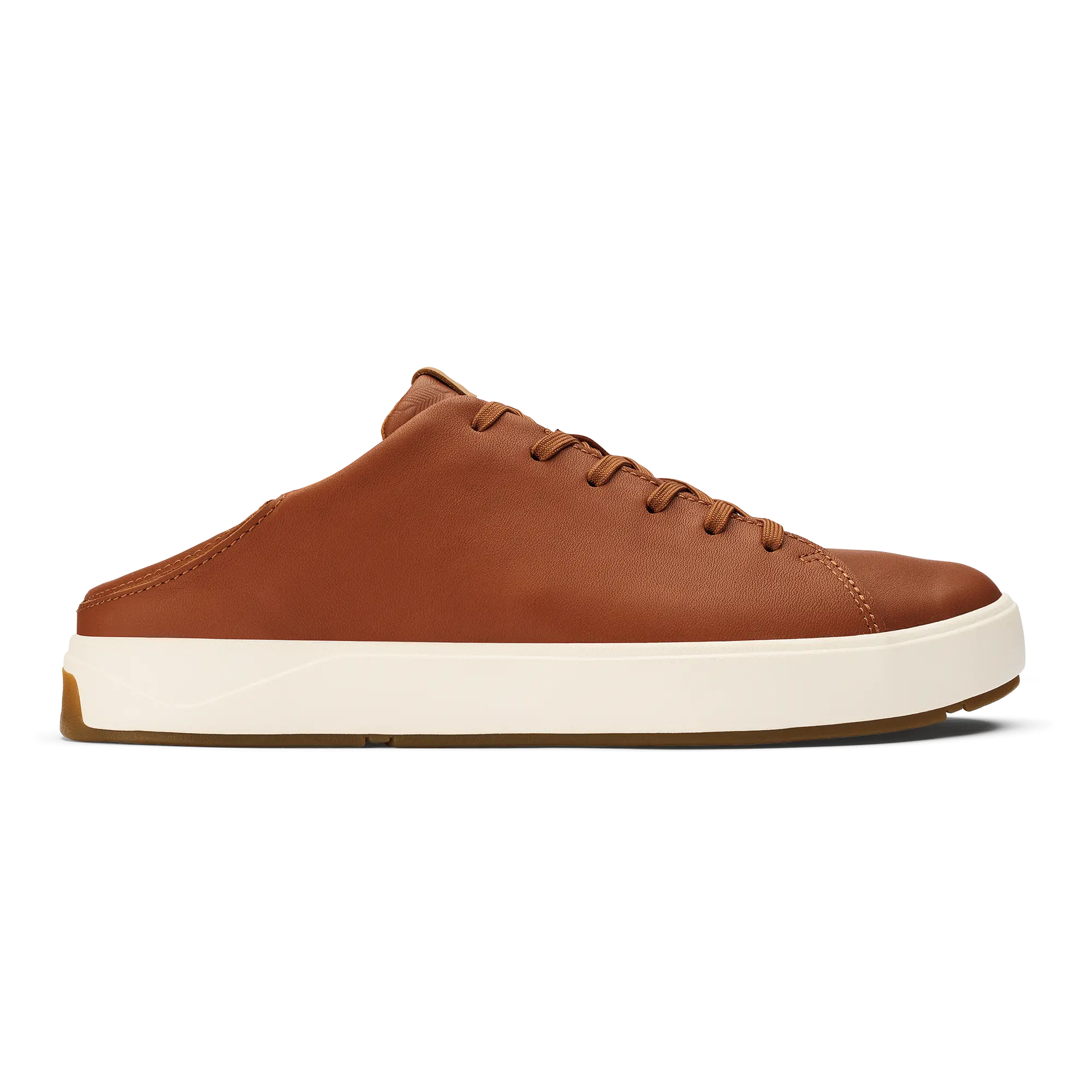 Lae'ahi L 'Ili Men's Leather Sneakers - Kukui Brown - Image 4