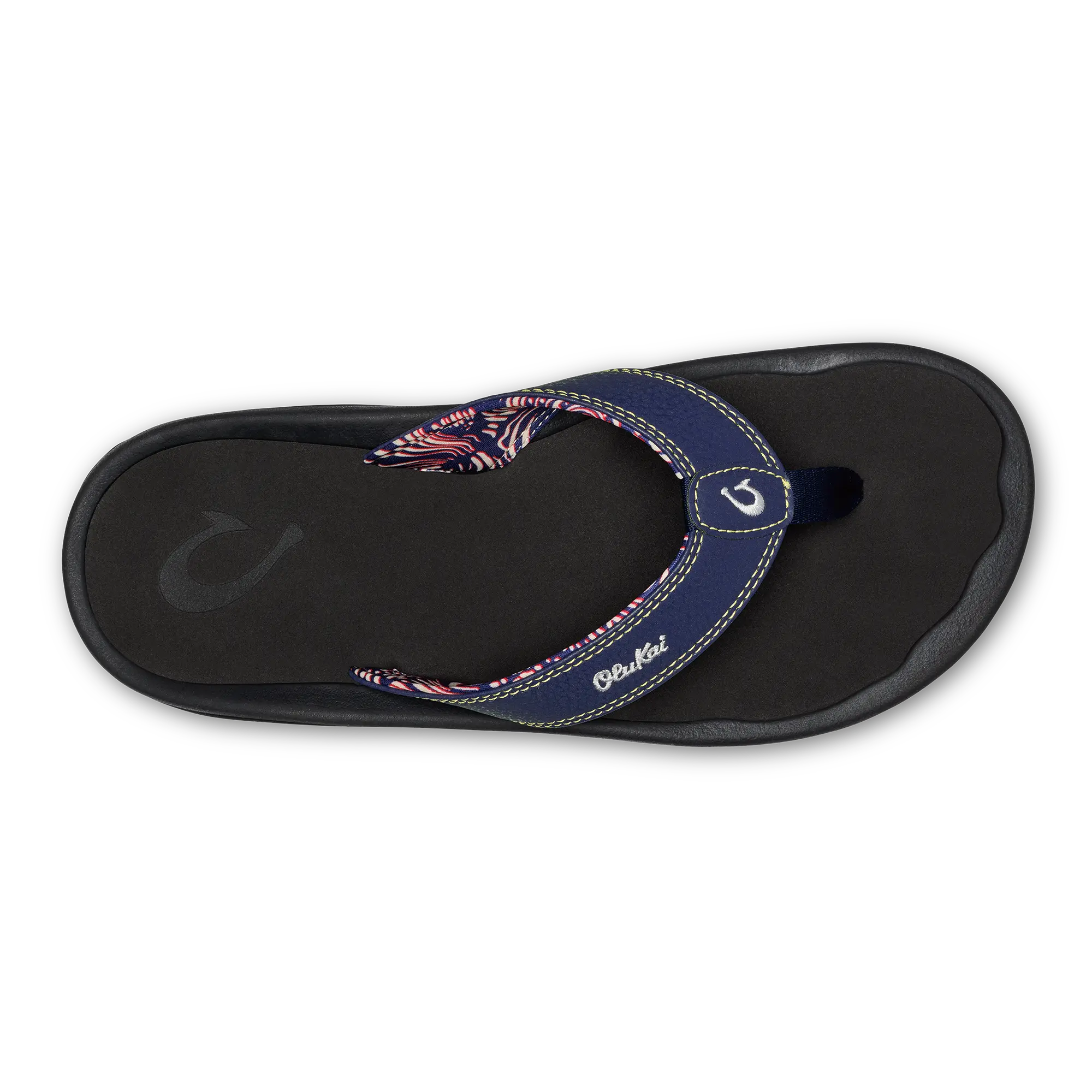 'Ohana Men's Beach Sandals - Navy / Onyx - Image 7