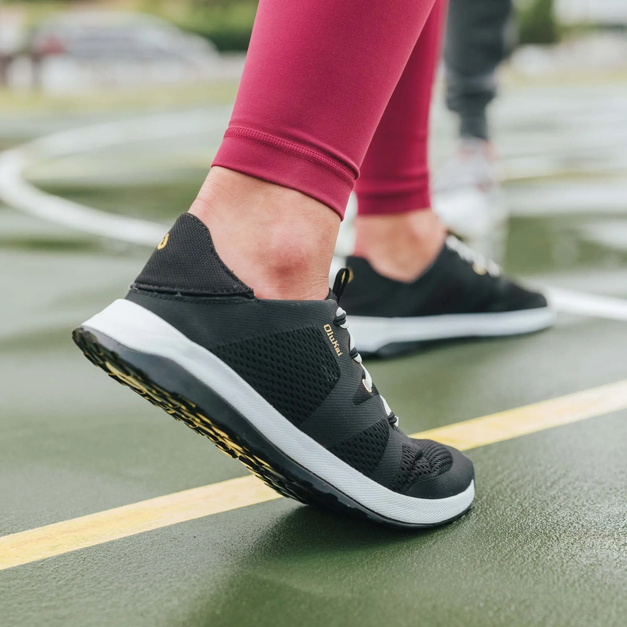 Huia Women's Athleisure Shoes - Black - Image 4