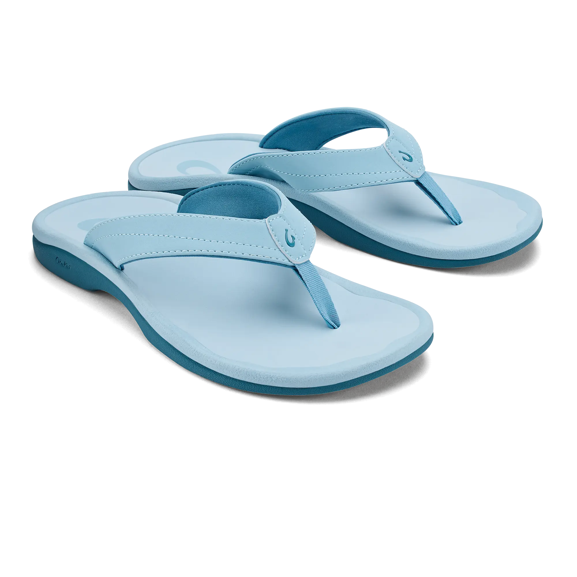 'Ohana Women's Best Selling Beach Sandals - Misty Blue - Image 4