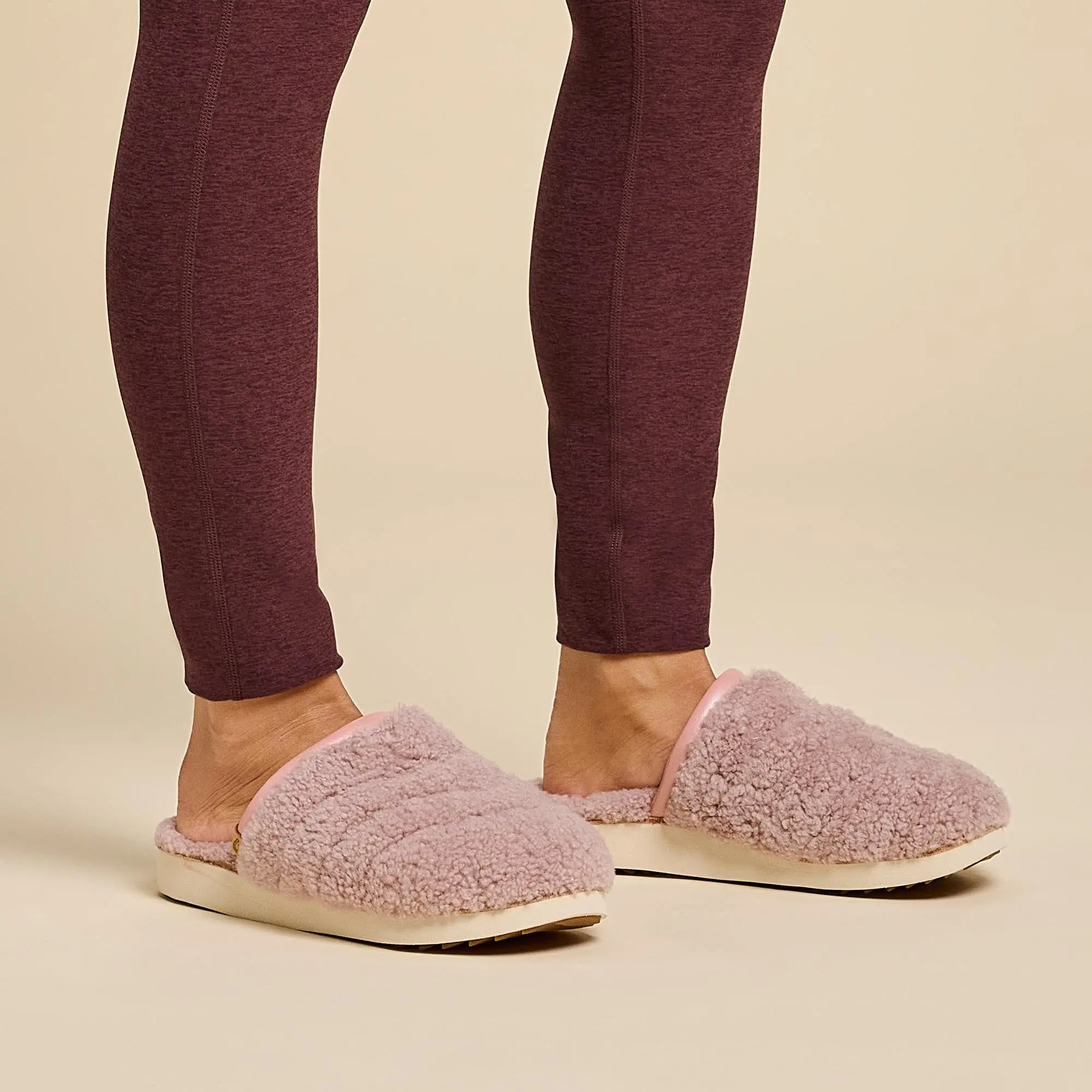 Pu pu Mua Women's Shearling Mule Slipper - Pink Sea Salt - Image 7