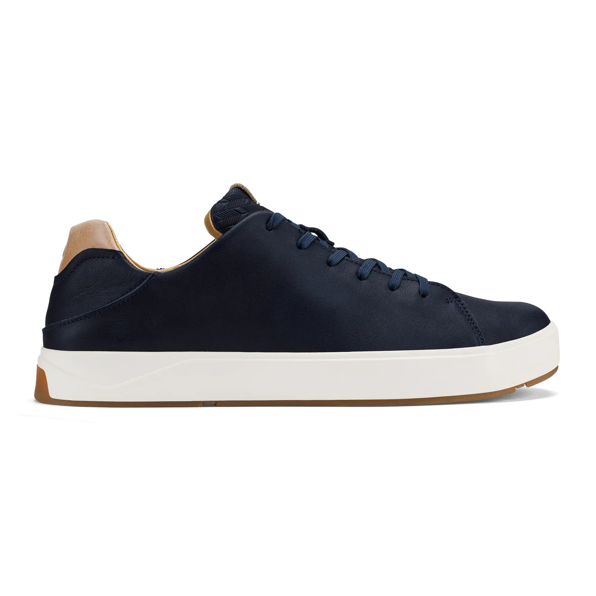 Lae'ahi L   'Ili Men's Leather Sneakers - Trench Blue