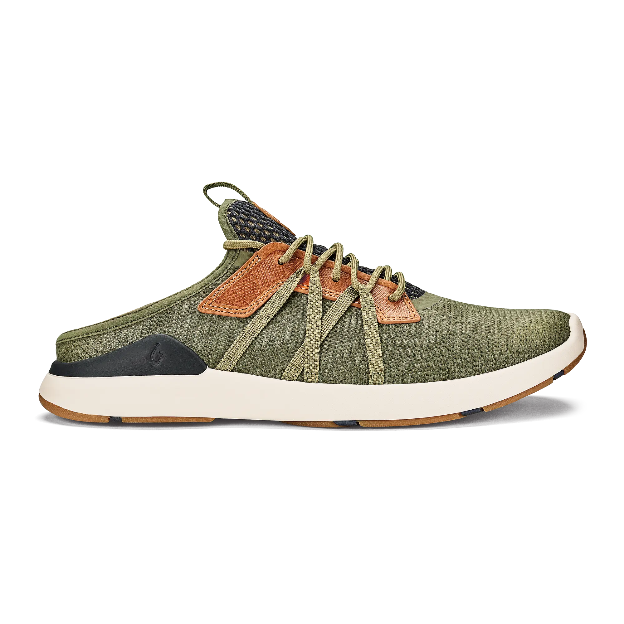 Mio L Men's Athletic Shoes - Hunter / Lava Rock - Image 4