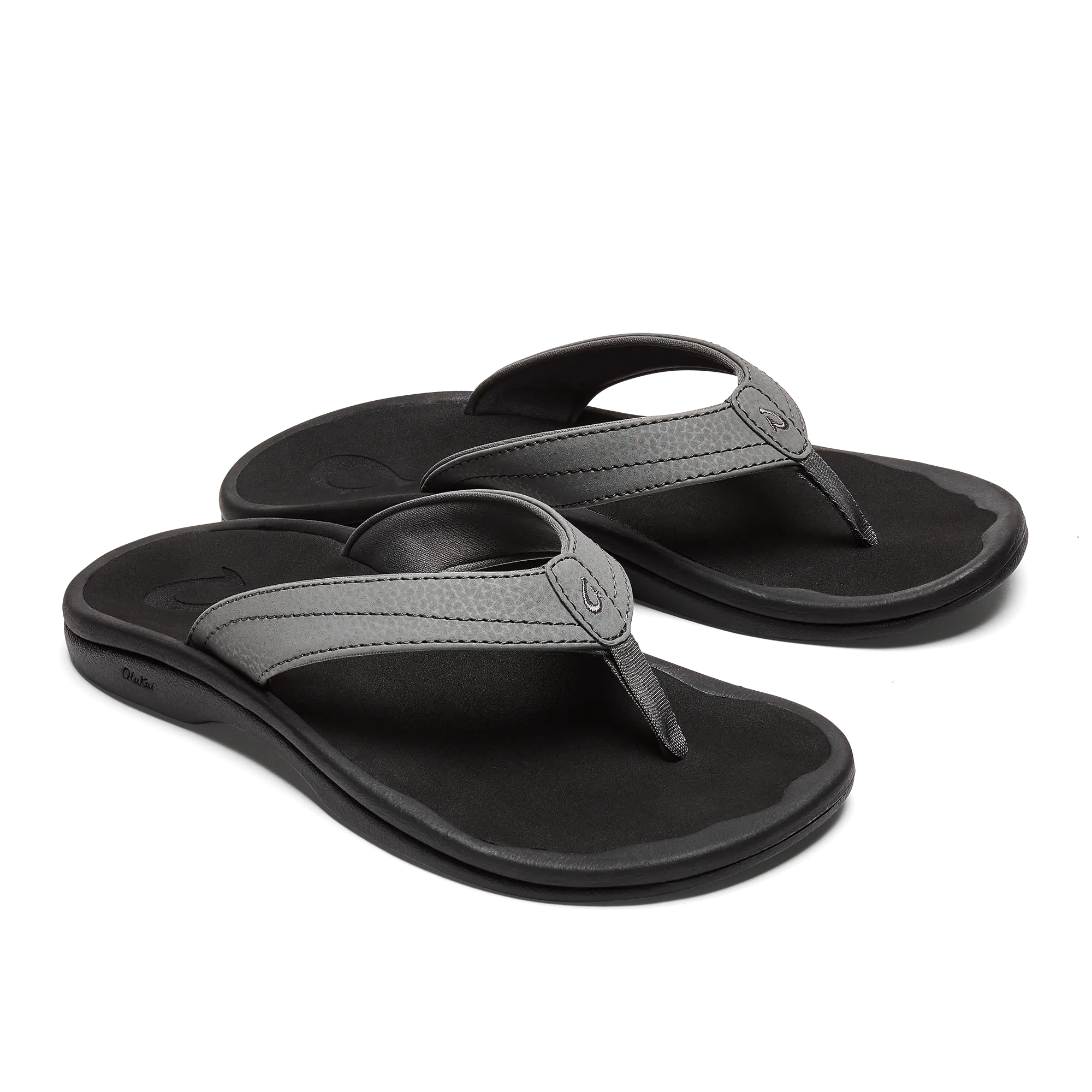 'Ohana Women's Beach Sandals - Charcoal / Onyx - Image 3