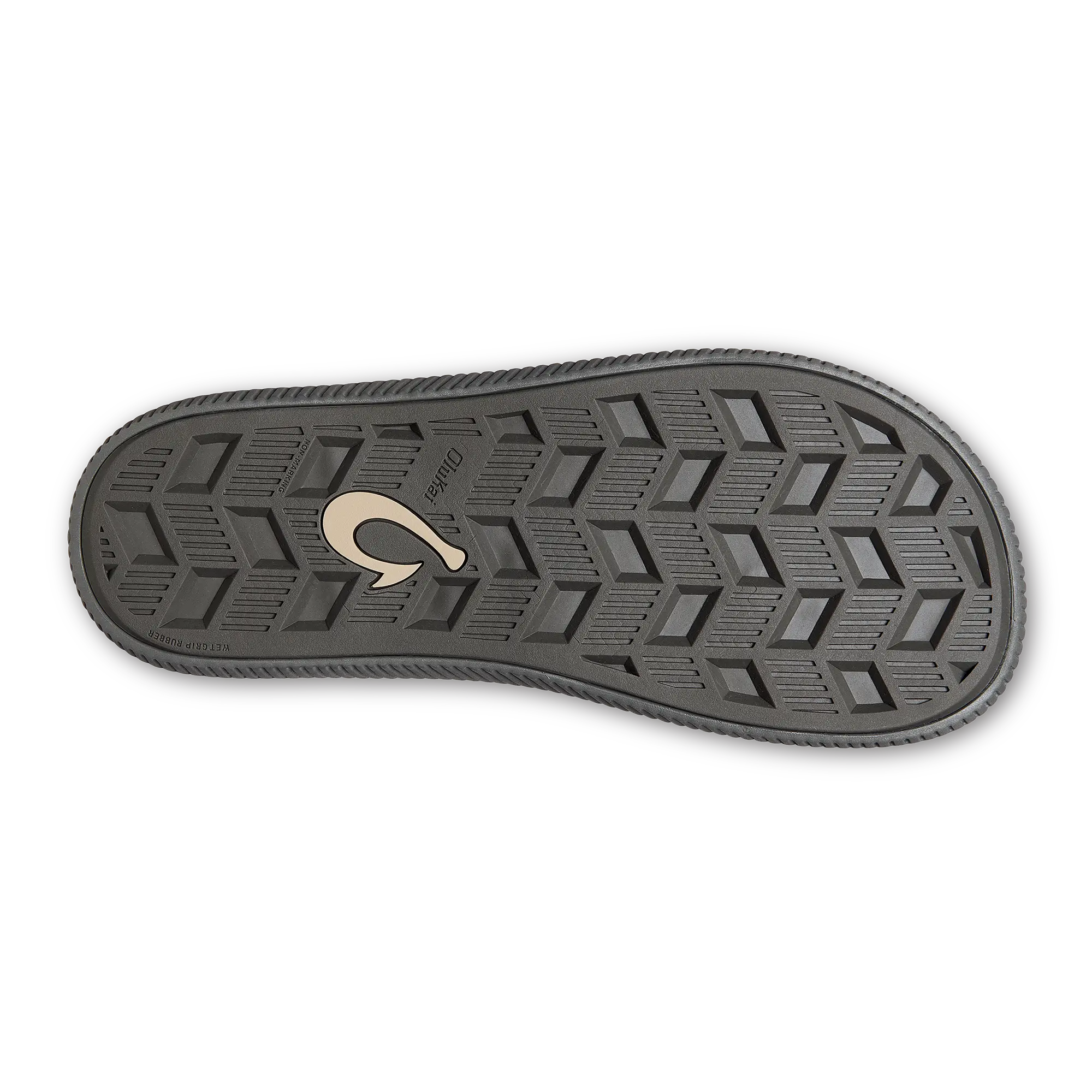 Ulele Men's Water-Ready Beach Sandals - Dark Shadow / Black - Image 5