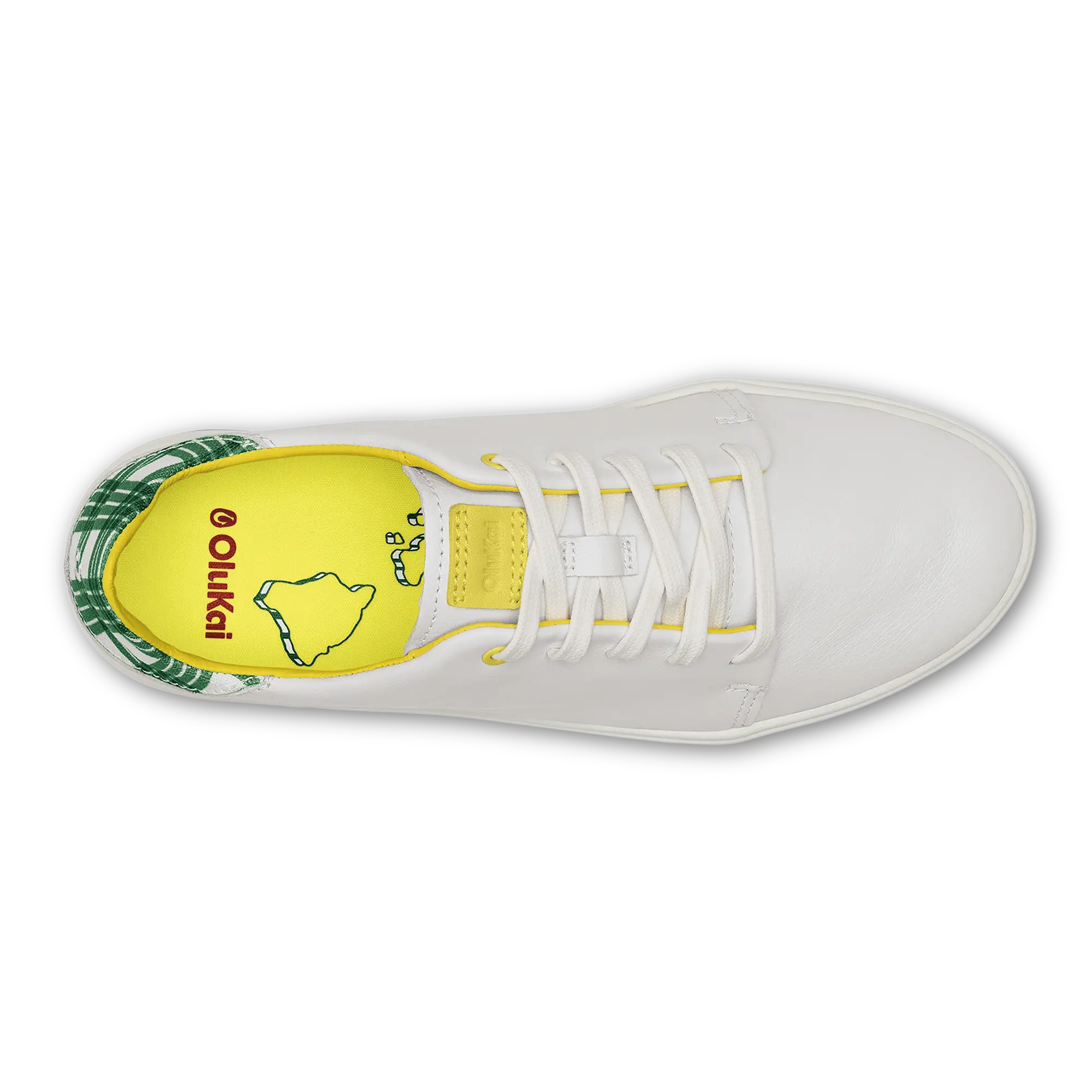 Wailea - Bright White / Medium Green<br> C OluKai - Image 5