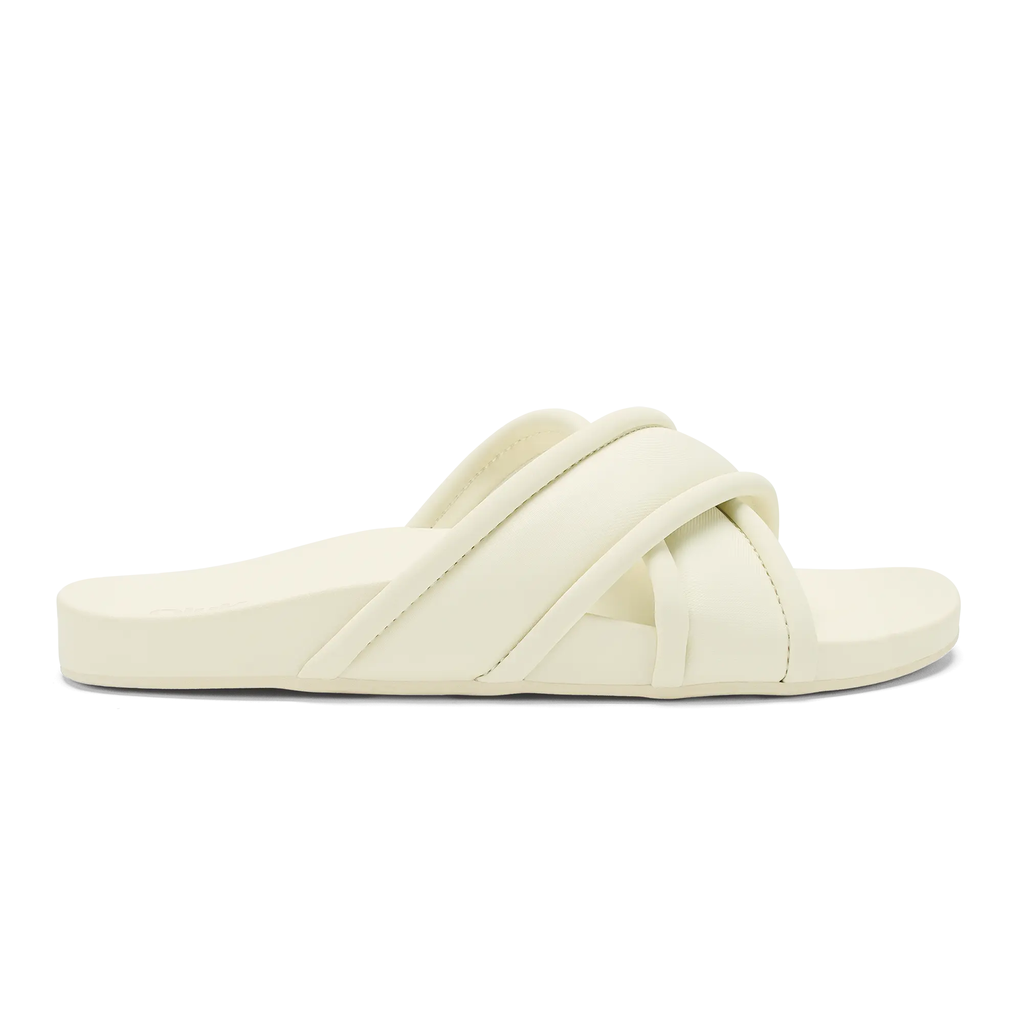 Ani Women's Beach Slide Sandals - White Sand