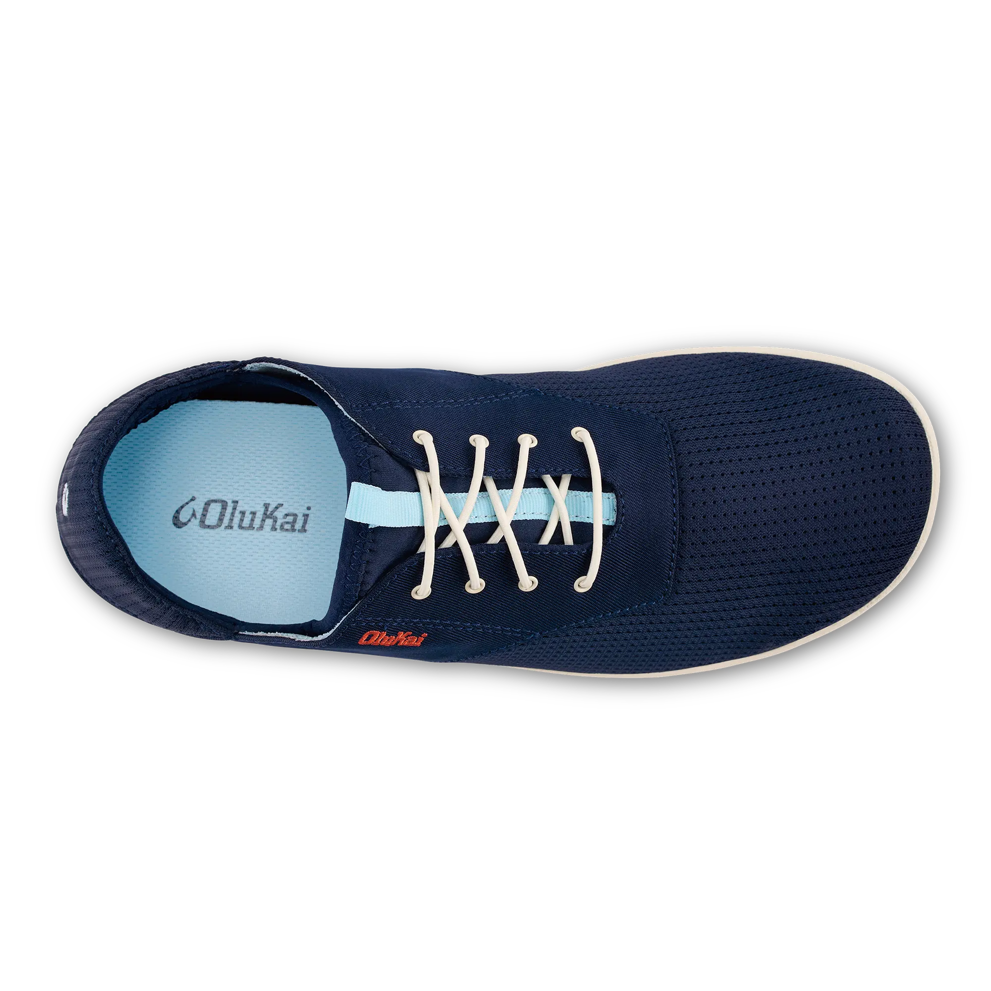 Nohea Moku Men's Boat Shoes - Deepest Depths / White Sand - Image 7