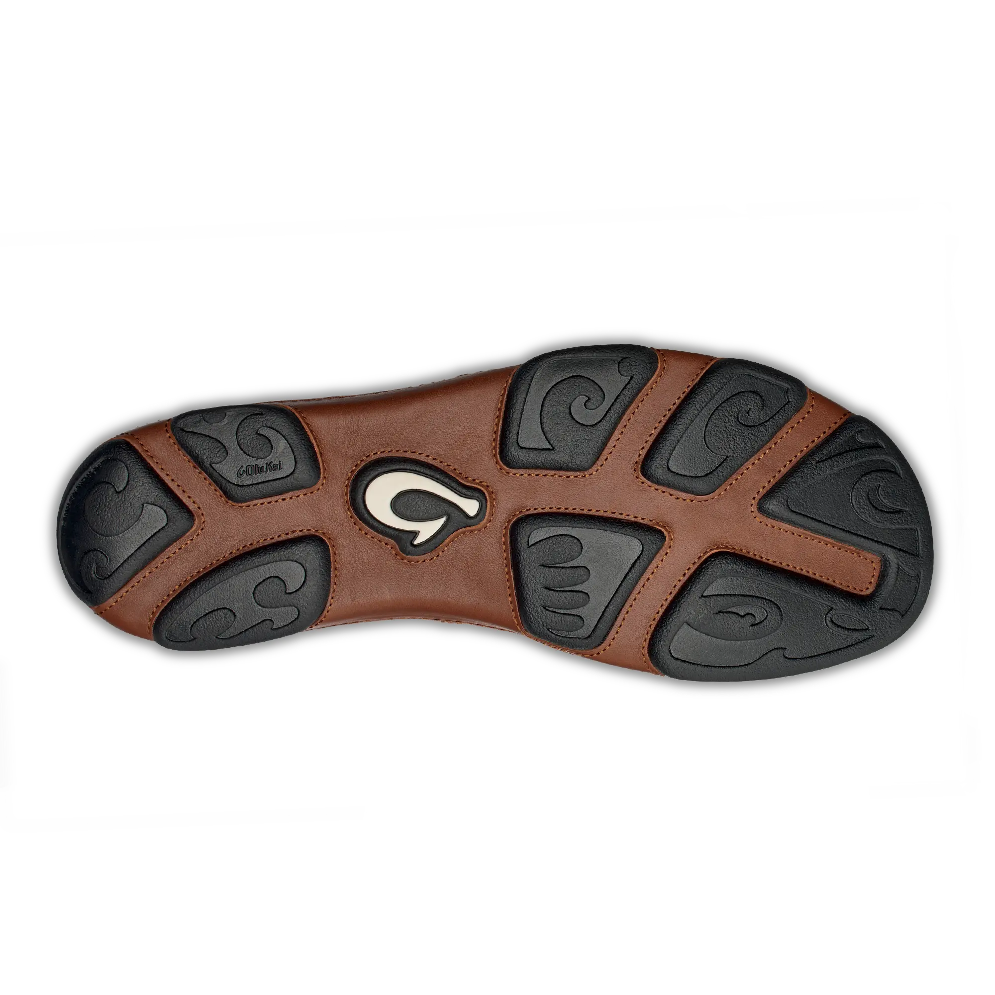 Molo Men's Leather Slip On Shoes - Black / Toffee - Image 6
