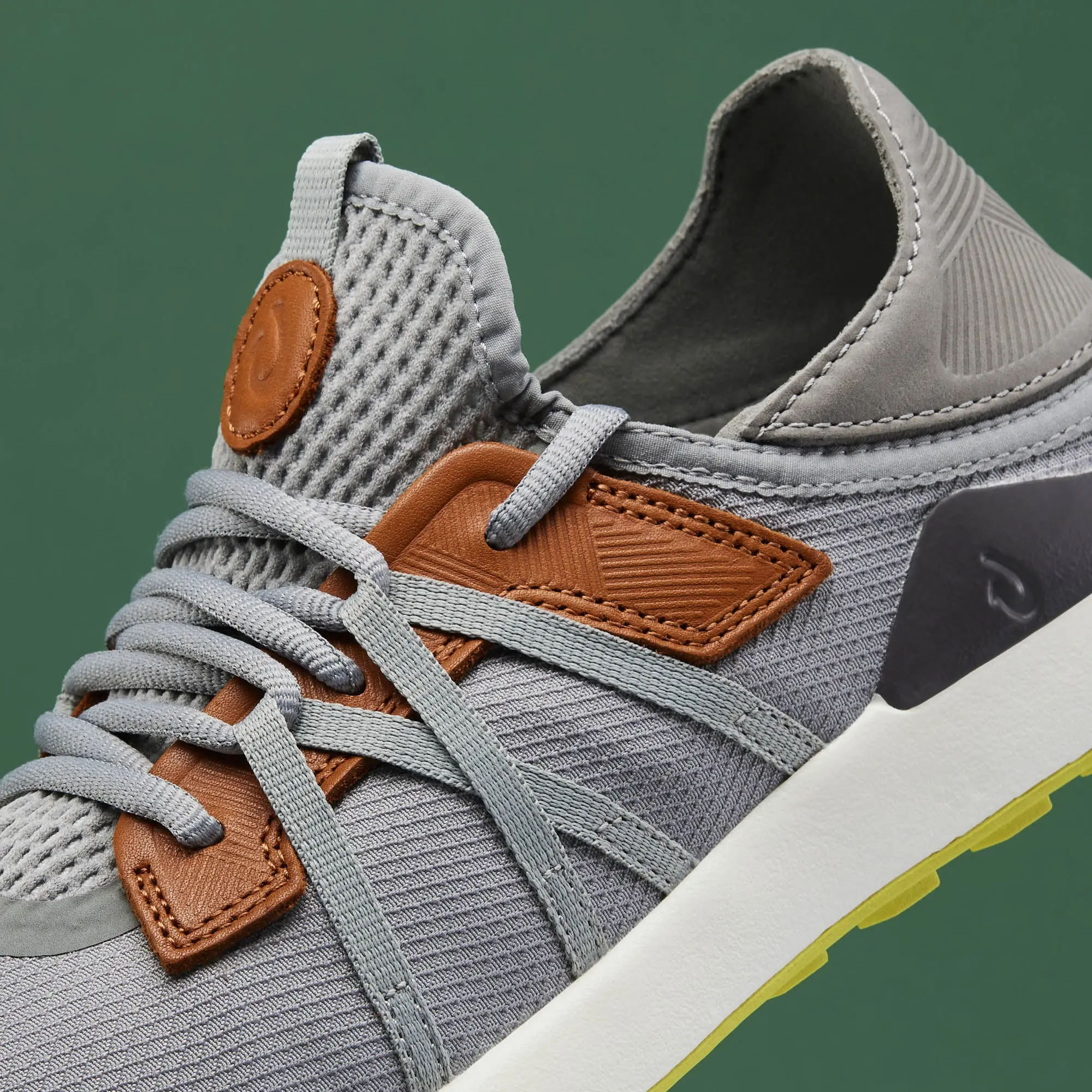 Manele Men's Breathable Golf Shoes - Poi / Charcoal - Image 4