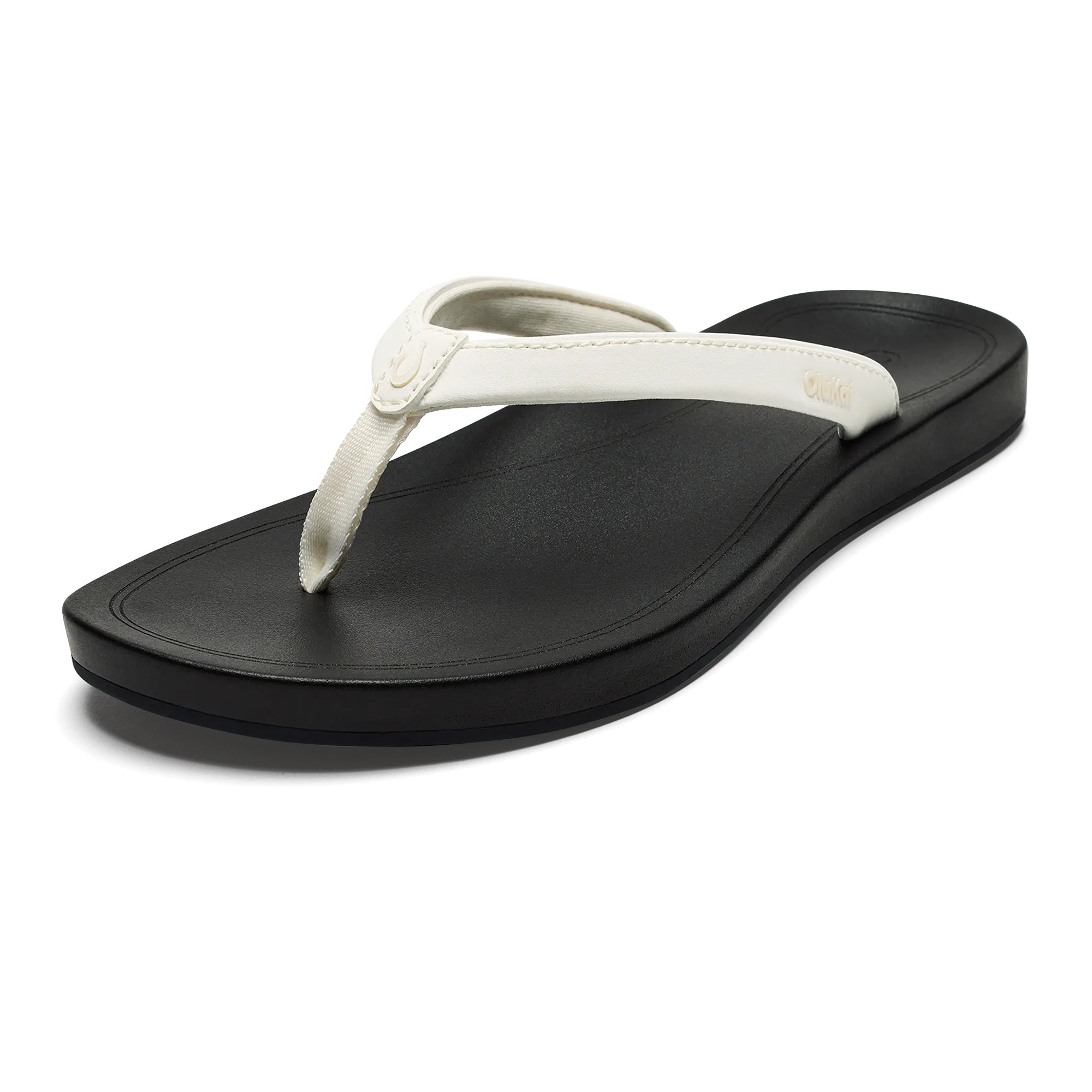 'Uiki Women's Everyday Beach Sandals - Bright White / Lava Rock - Image 8