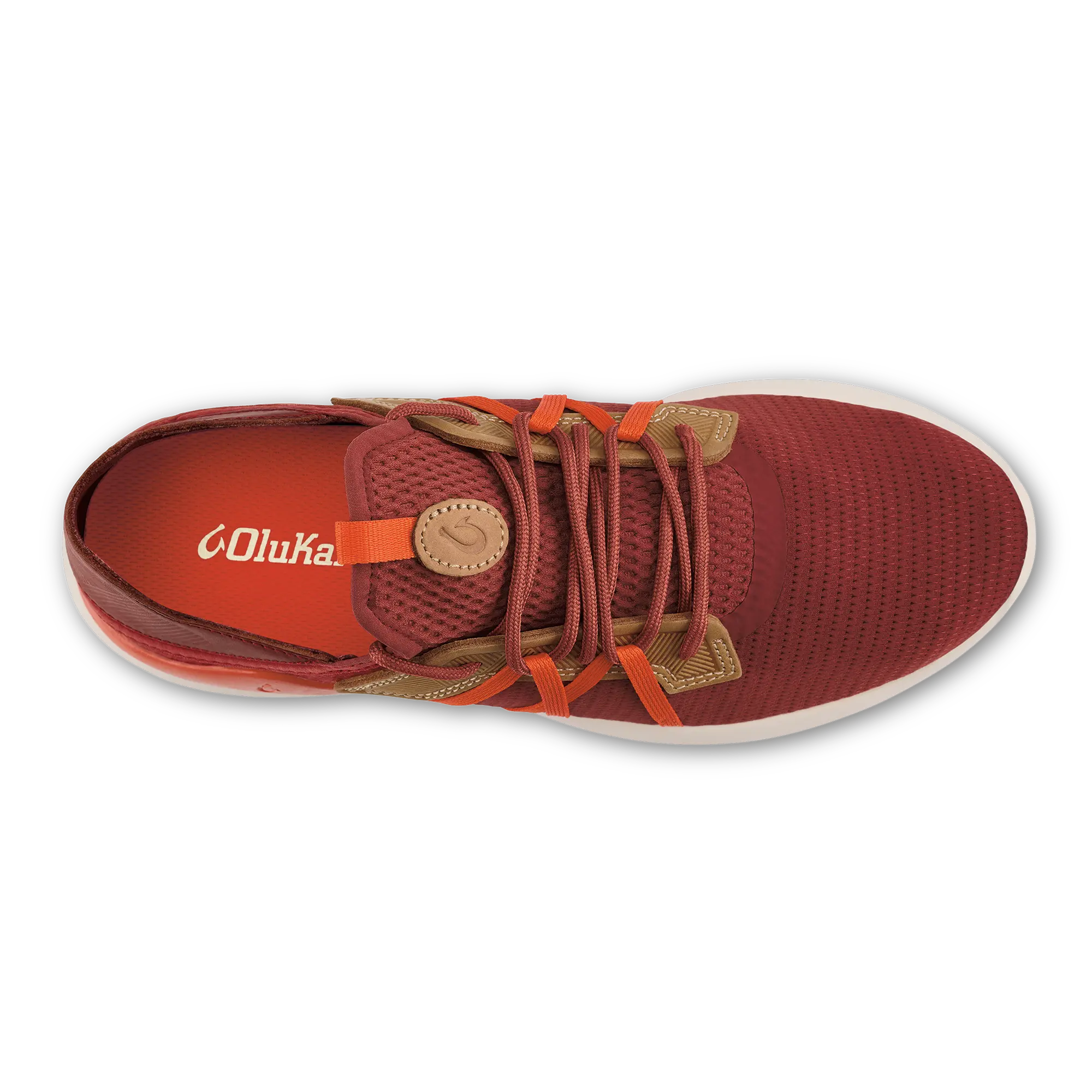 Mio L Men's Athletic Shoes - Dark Rust / Flame - Image 5