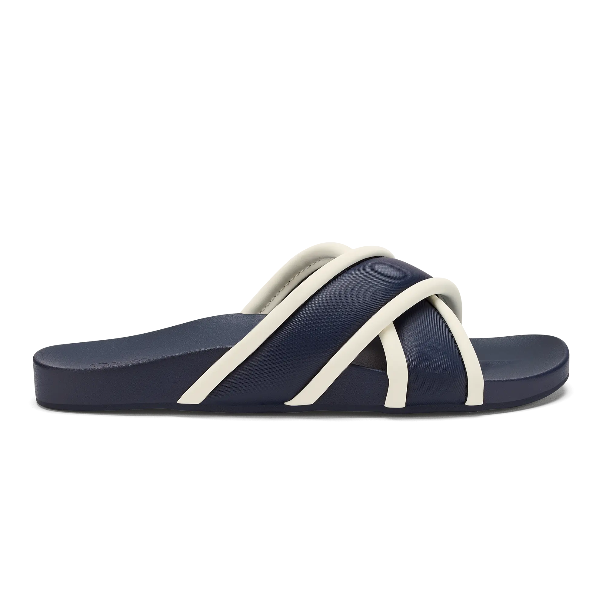 Ani Women's Beach Slide Sandals - Mood Indigo / White Sand