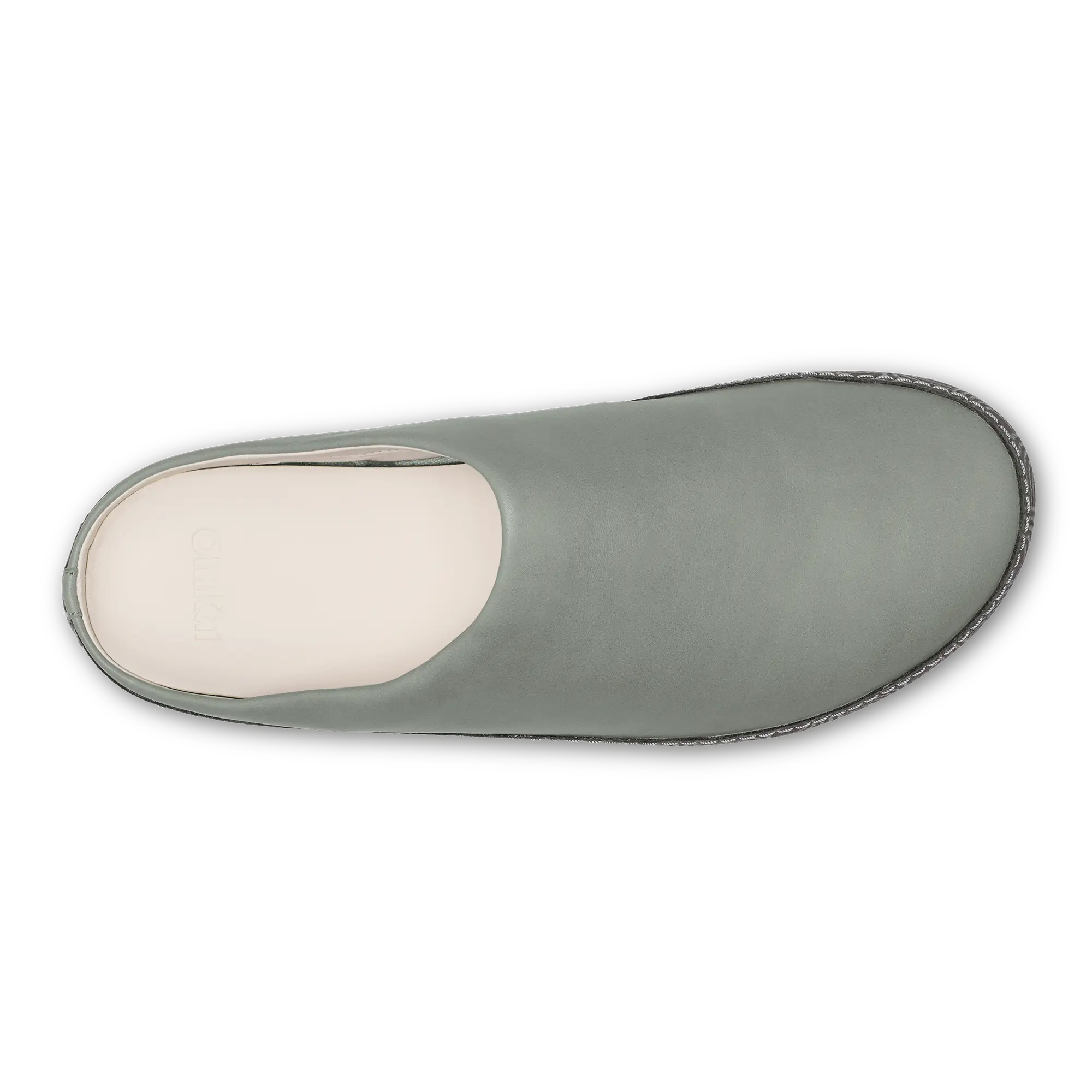 H mani Men's Leather Mules - Mist - Image 7