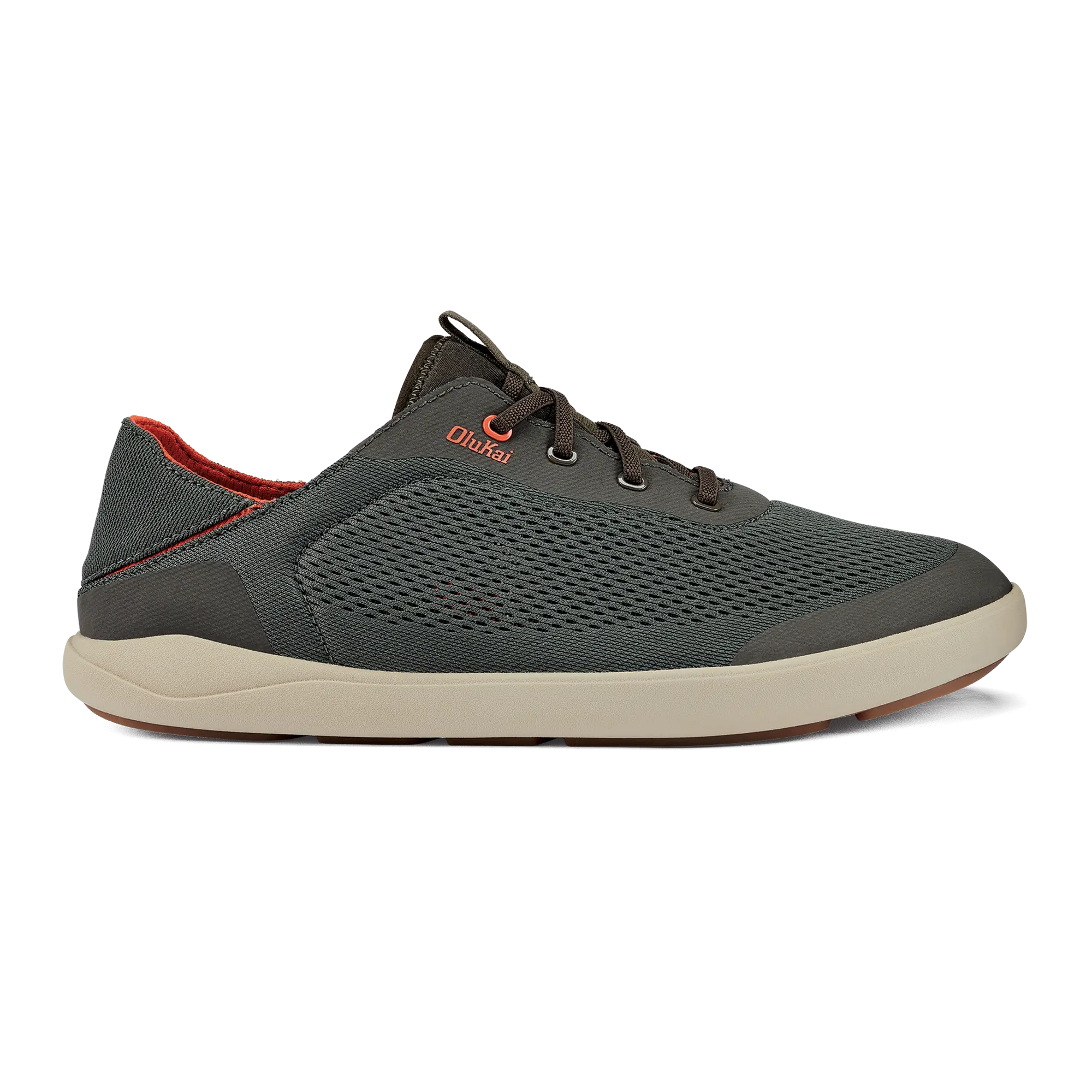 Moku Pae Men's Boat Shoes - Island Salt / Koi
